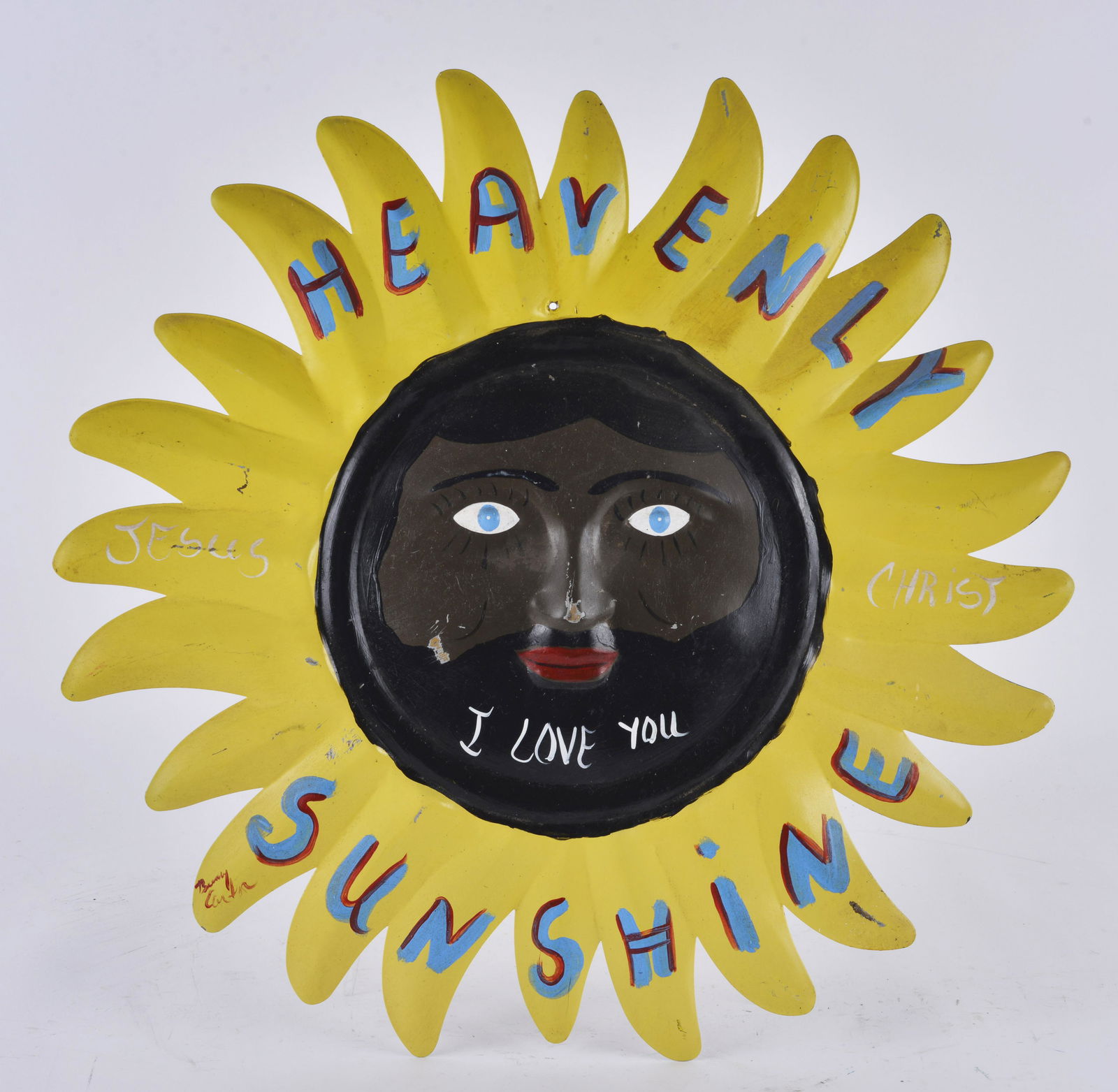 Benny Carter Tin Cutout Sun (1 of 2)