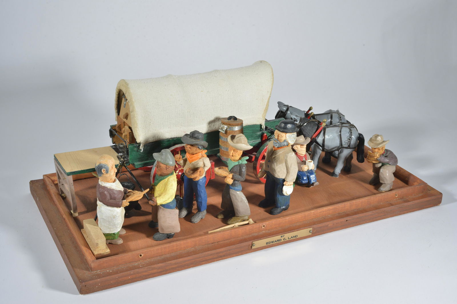 Edward C Land Folk Art Carving (1 of 4)