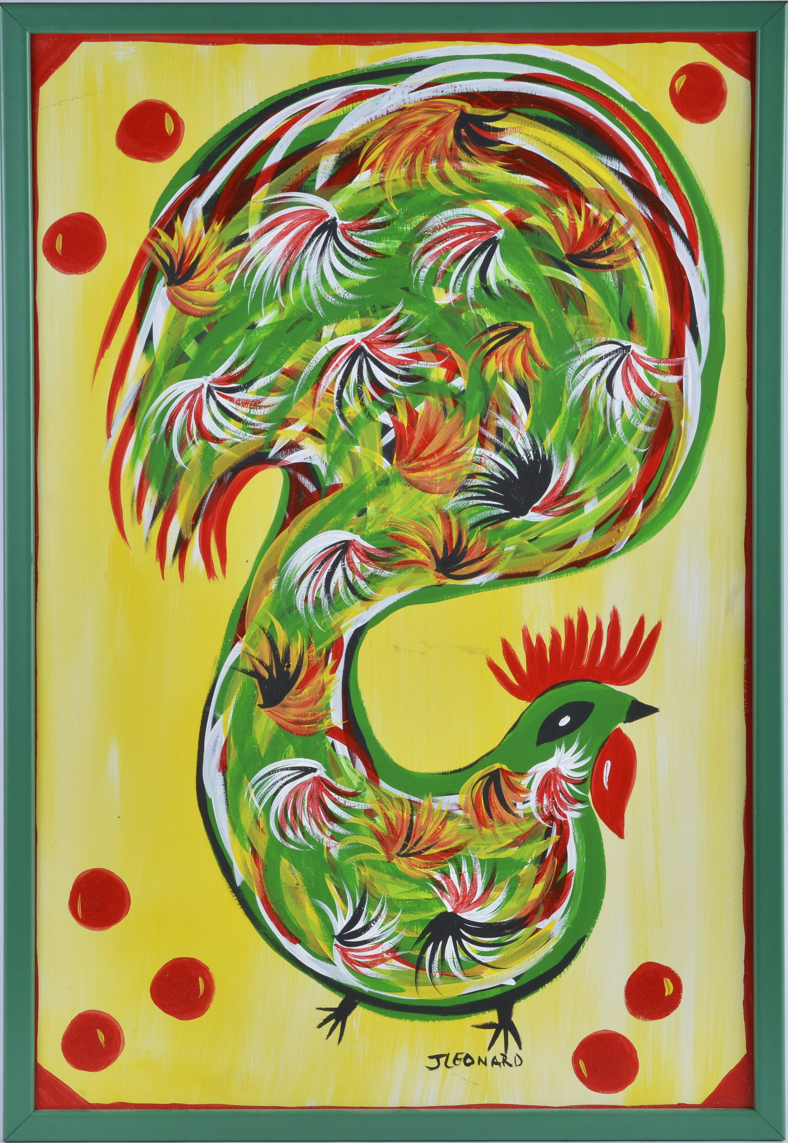 Juanita Leonard Folkart Painting (1 of 1)