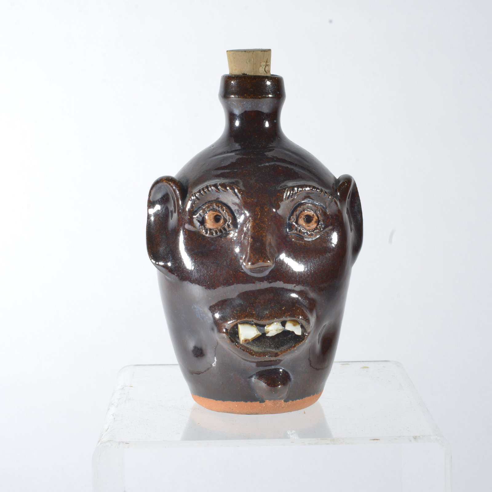 Bob Armfield Oakland Pottery Face Jug (1 of 3)
