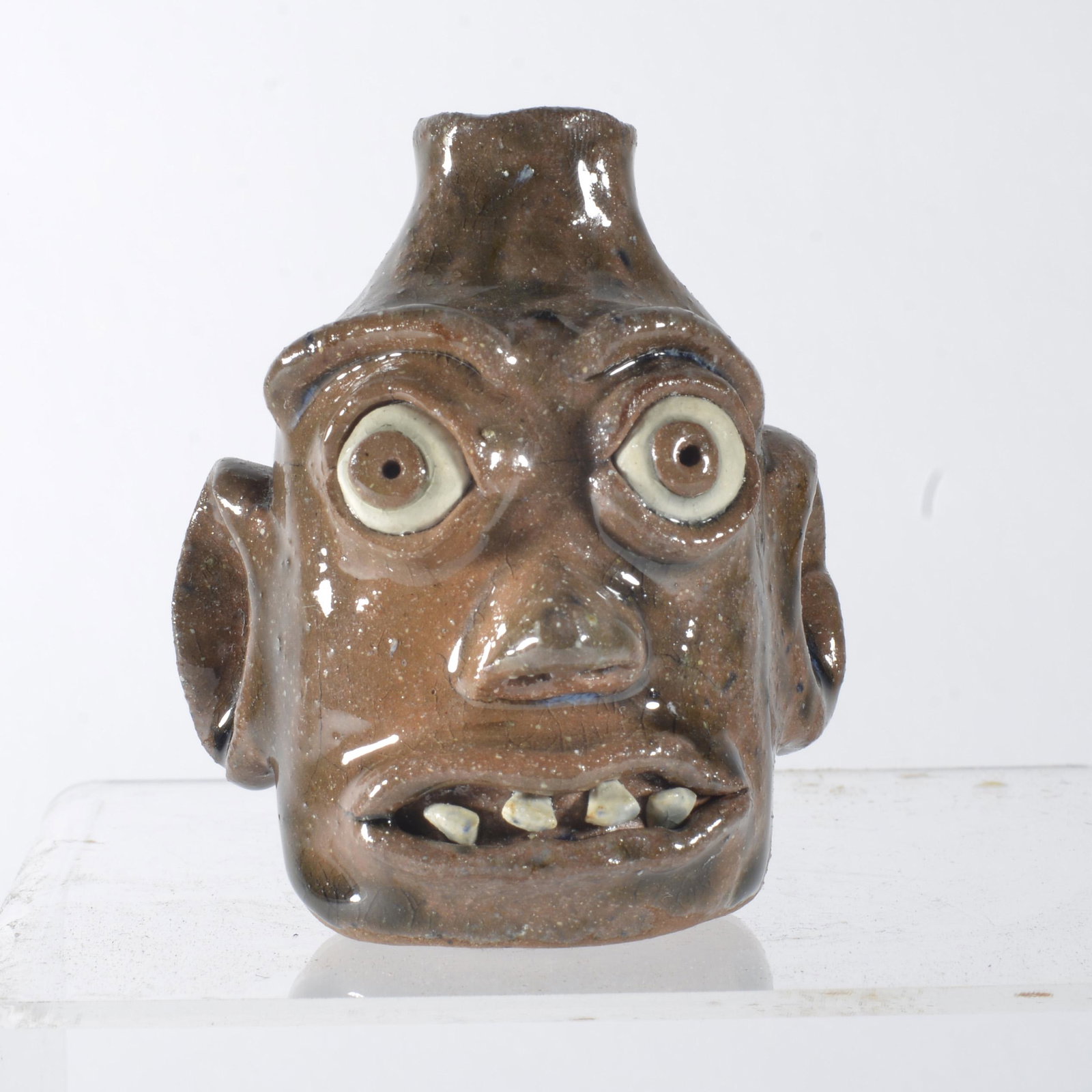 Bill Flowers Miniature Face Jug (1 of 3)