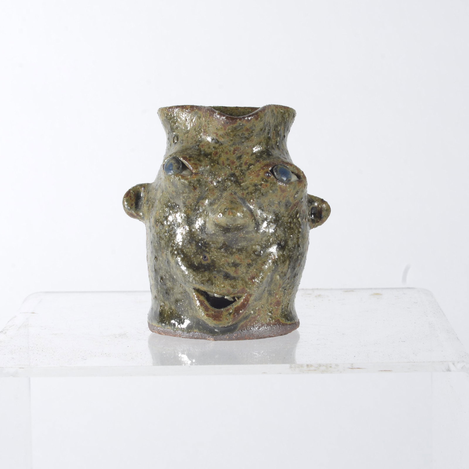 Richard Kale Miniature Face Jug Pitcher (1 of 3)