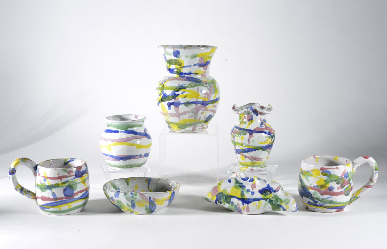 Neolia and Celia Cole Pottery Group (7) (1 of 2)