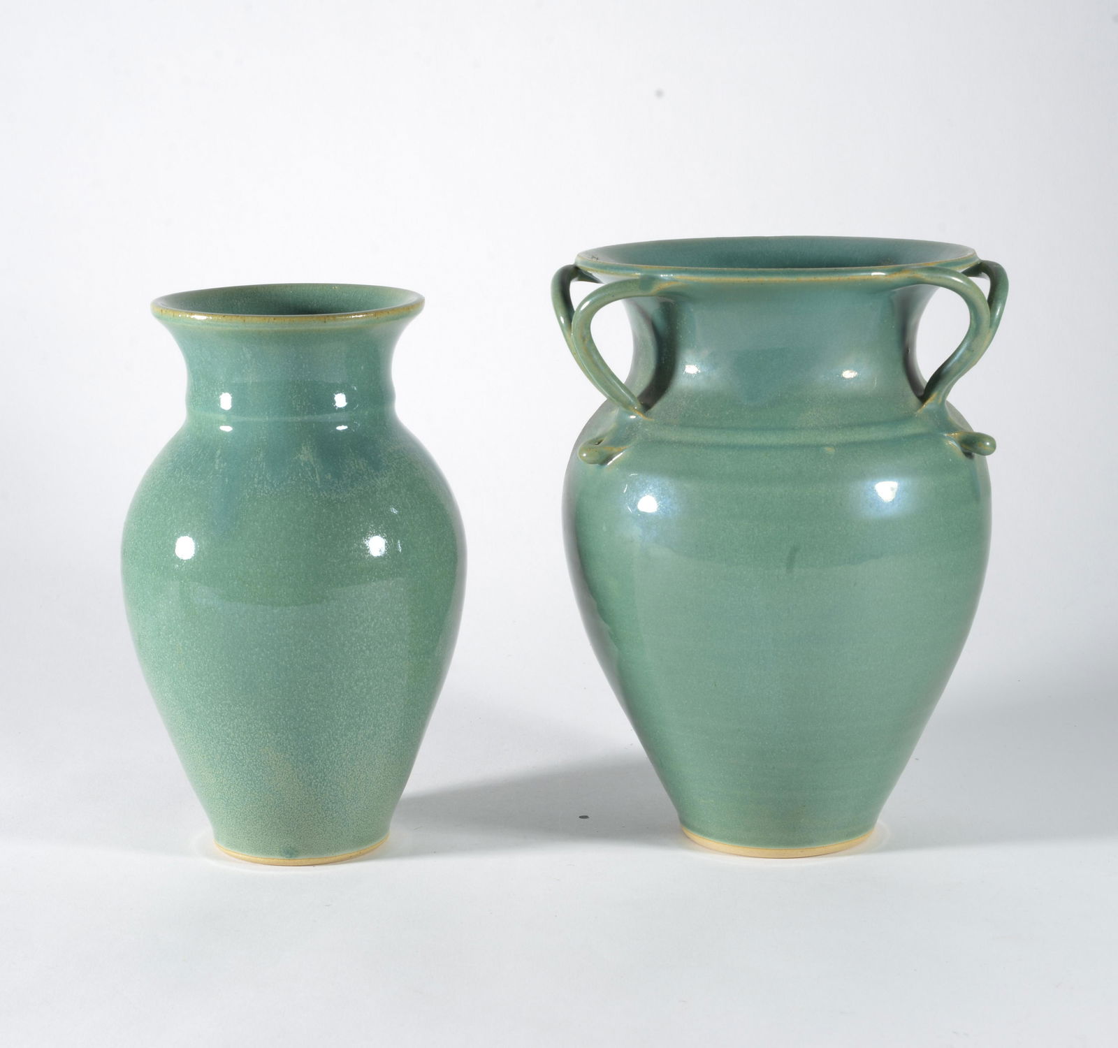 North Cole Pottery Sandy Cole Vase (set) (1 of 3)