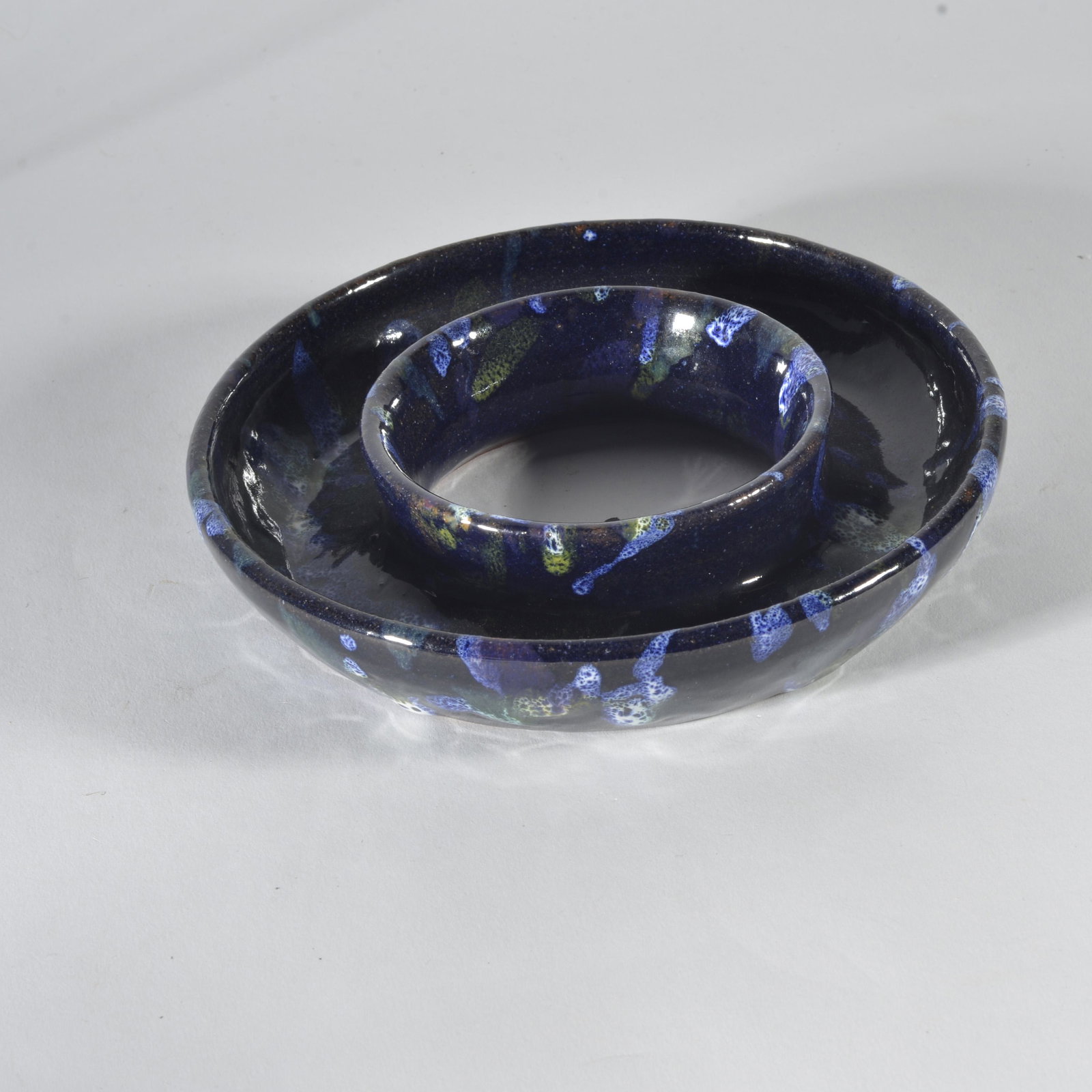 Kenneth George Pottery Ashtray (1 of 3)