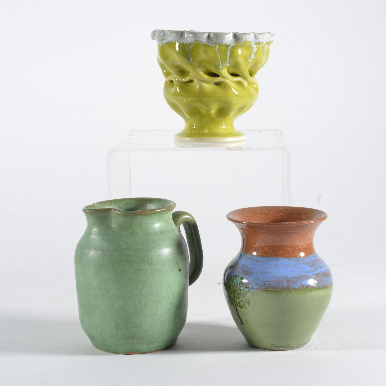 North Carolina Pottery Group (3 pieces) (1 of 3)