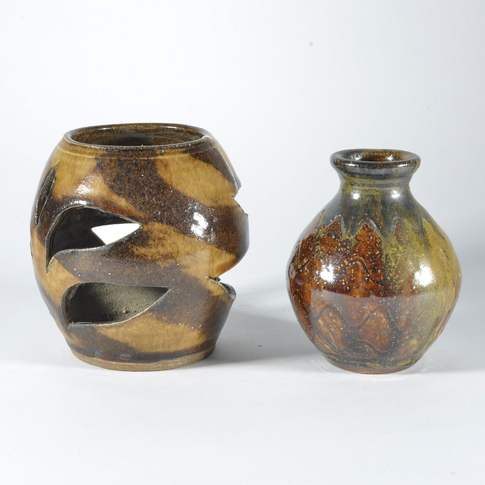 Kim Ellington Candle Vase and Vase (1 of 3)