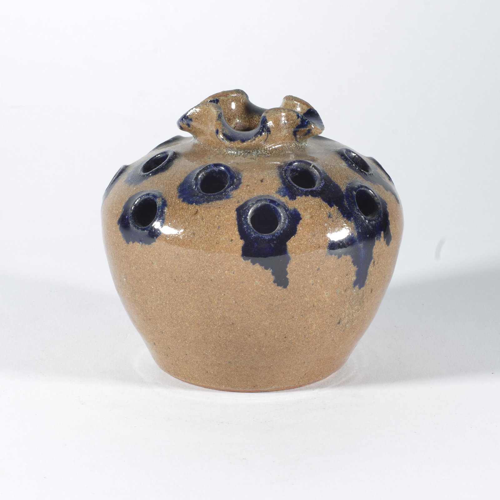 Hilton Pottery Flower Frog: ca. 1940, height 4.5"