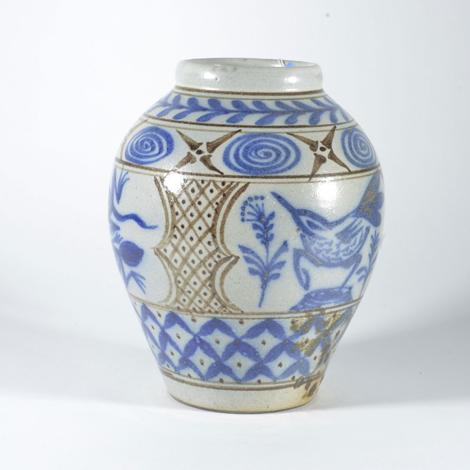 Matt Jones Decorated Vase (1 of 4)