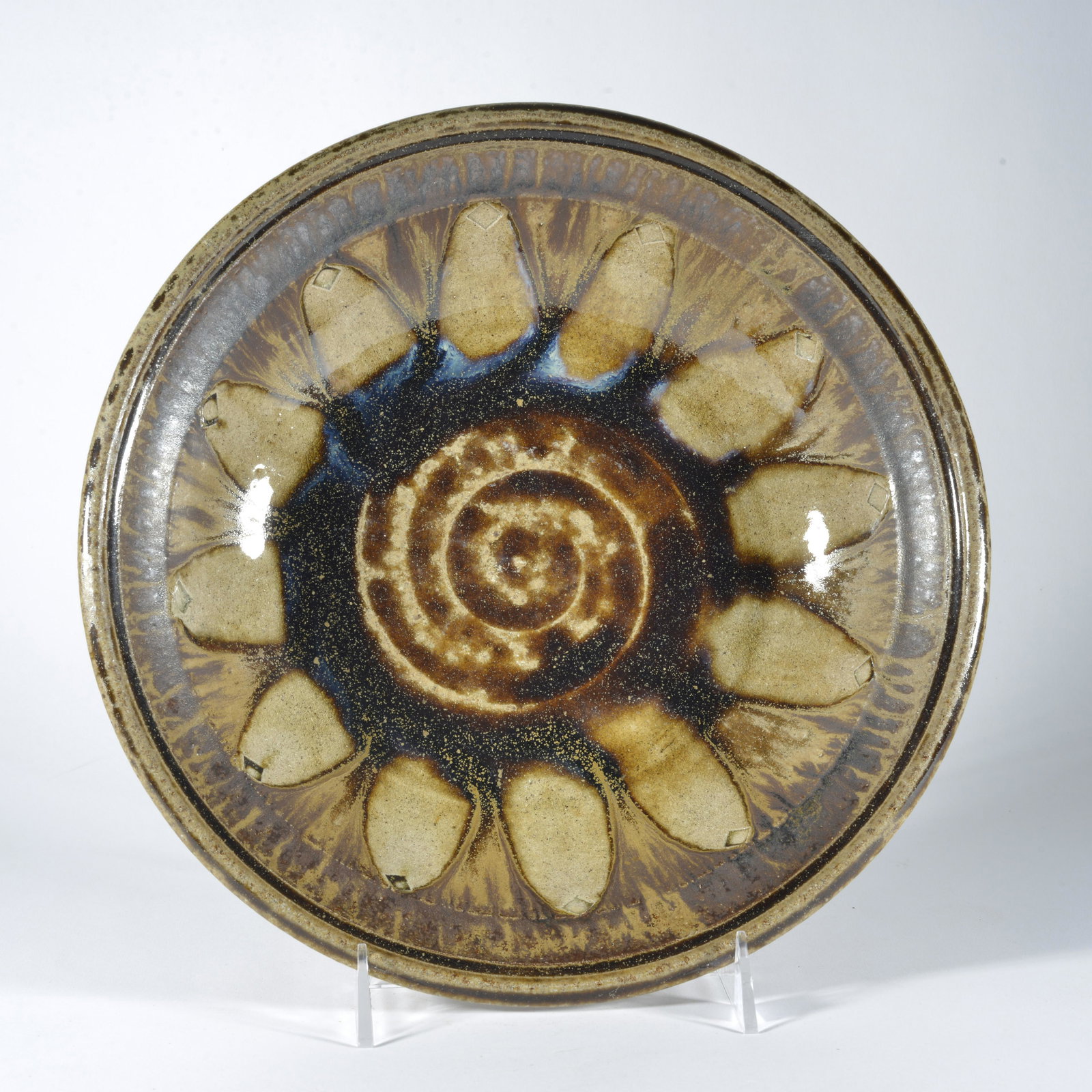 Kim Ellington Pottery Plate (1 of 2)