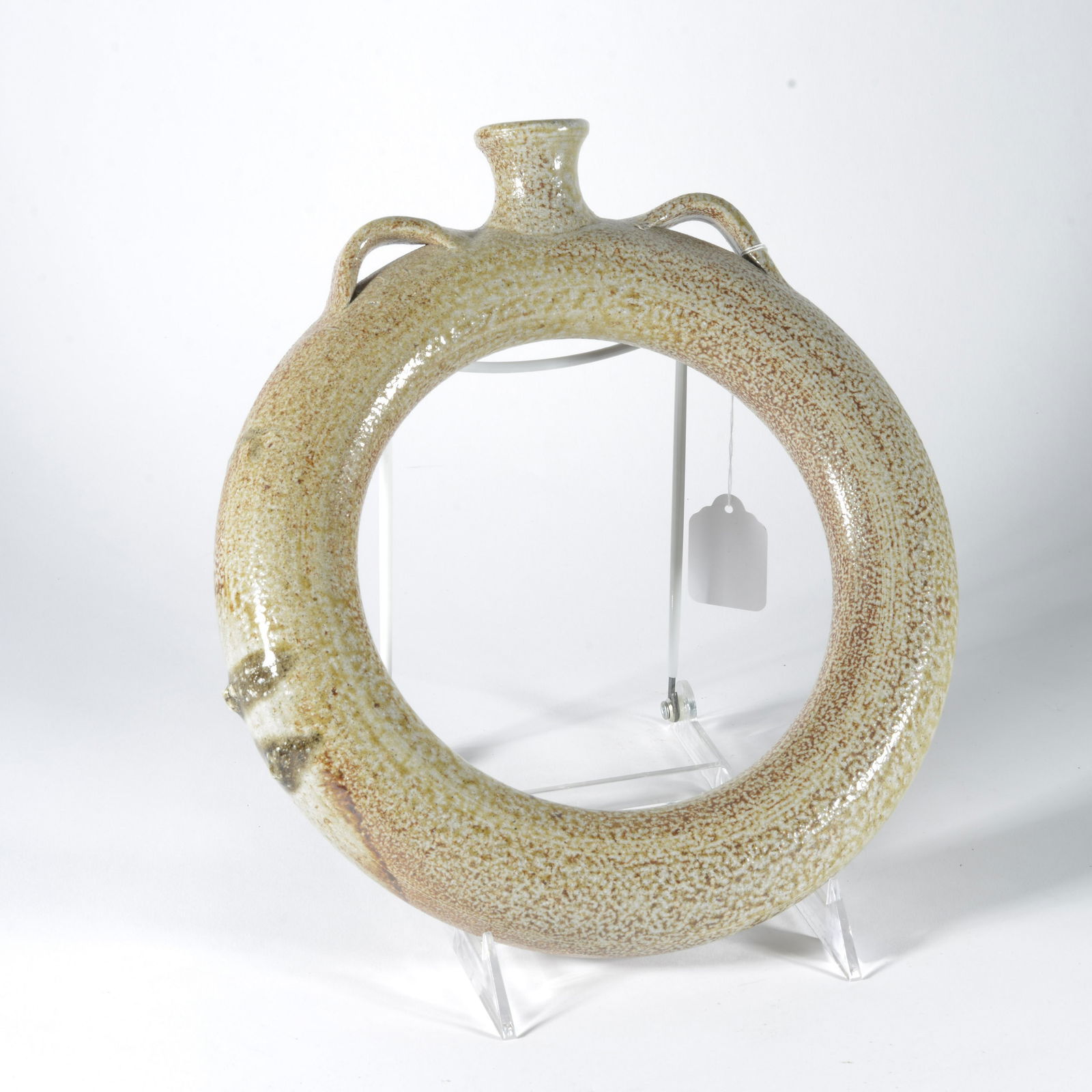 Sid Luck Salt Glaze Ring Jug (1 of 2)