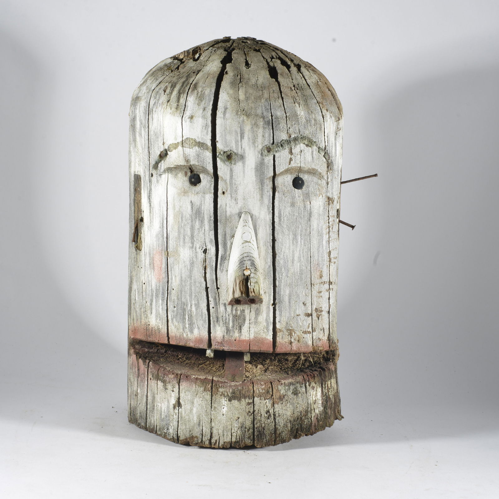 Ernie Richardson Folk Art Carved Face (1 of 4)