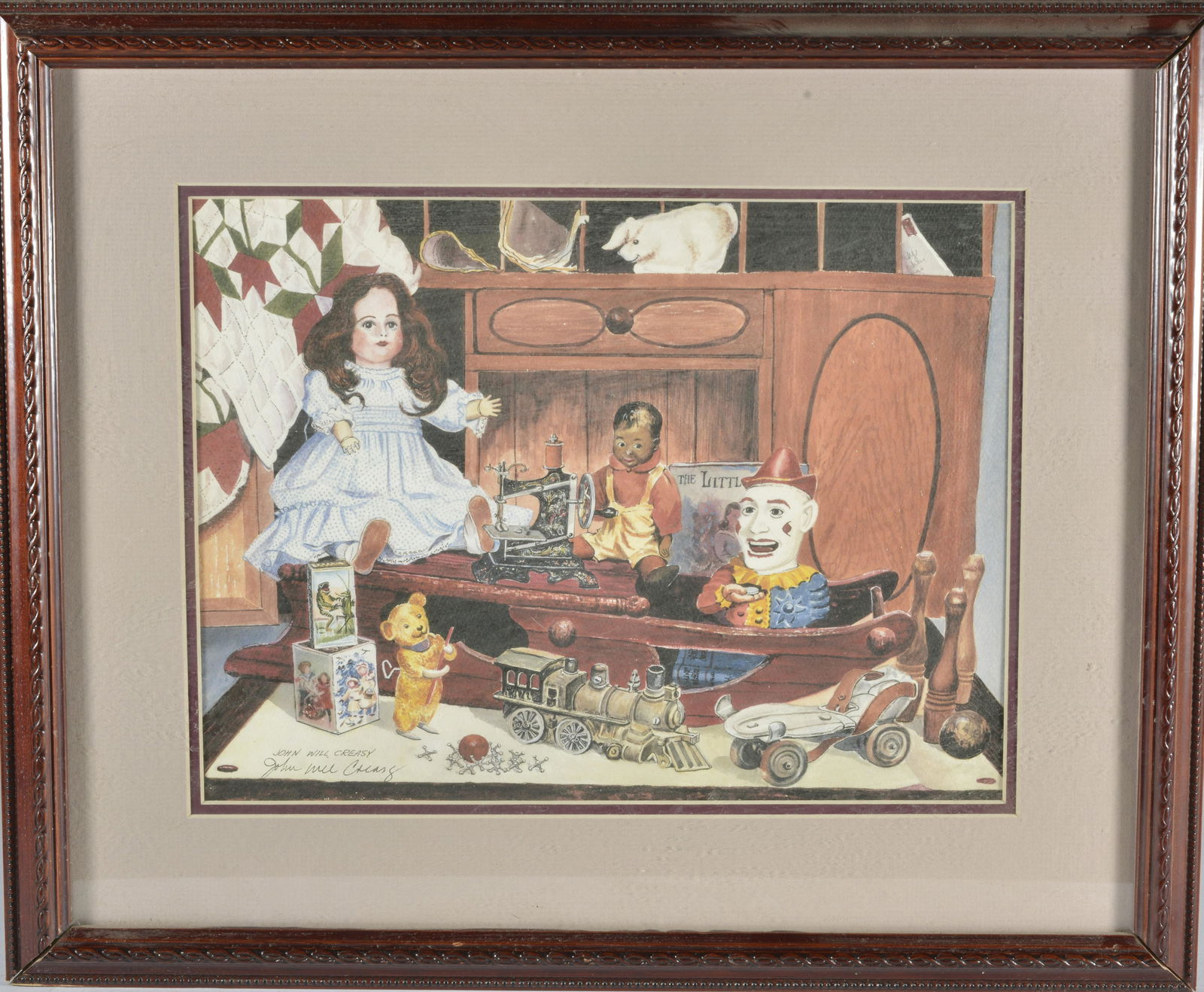 John Will Creasy Signed Print (1 of 1)