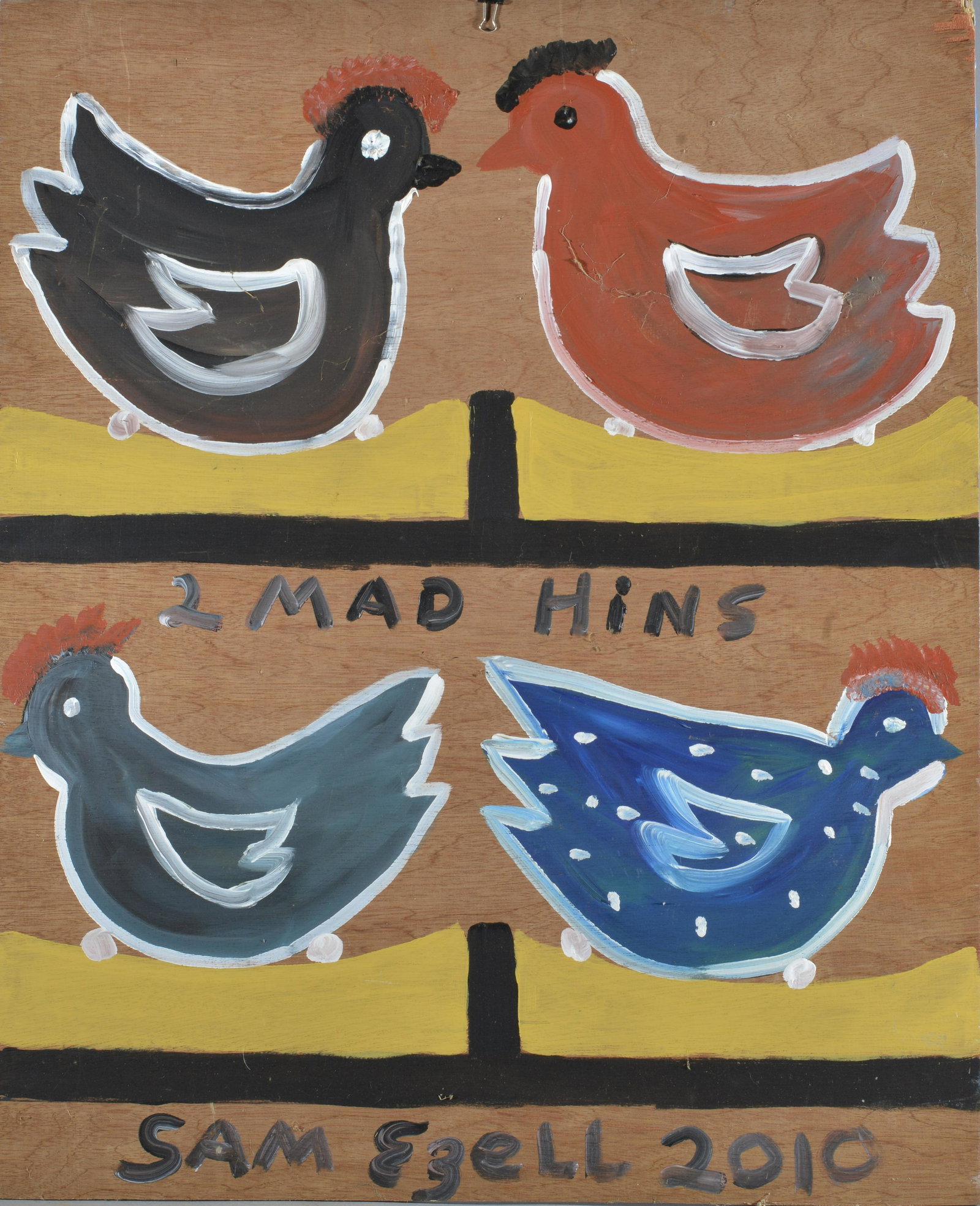 Sam Ezell Folk Art Painting (1 of 1)