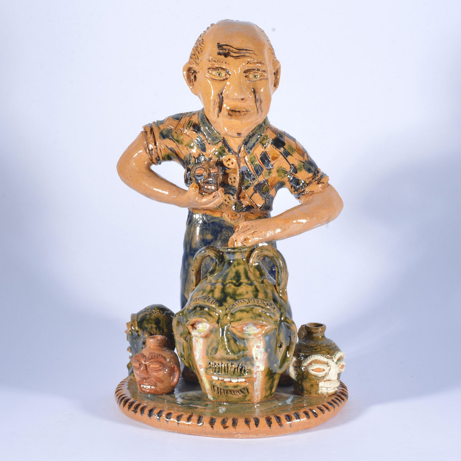 Billy Ray Hussey Figural OF Burlon Craig (1 of 4)