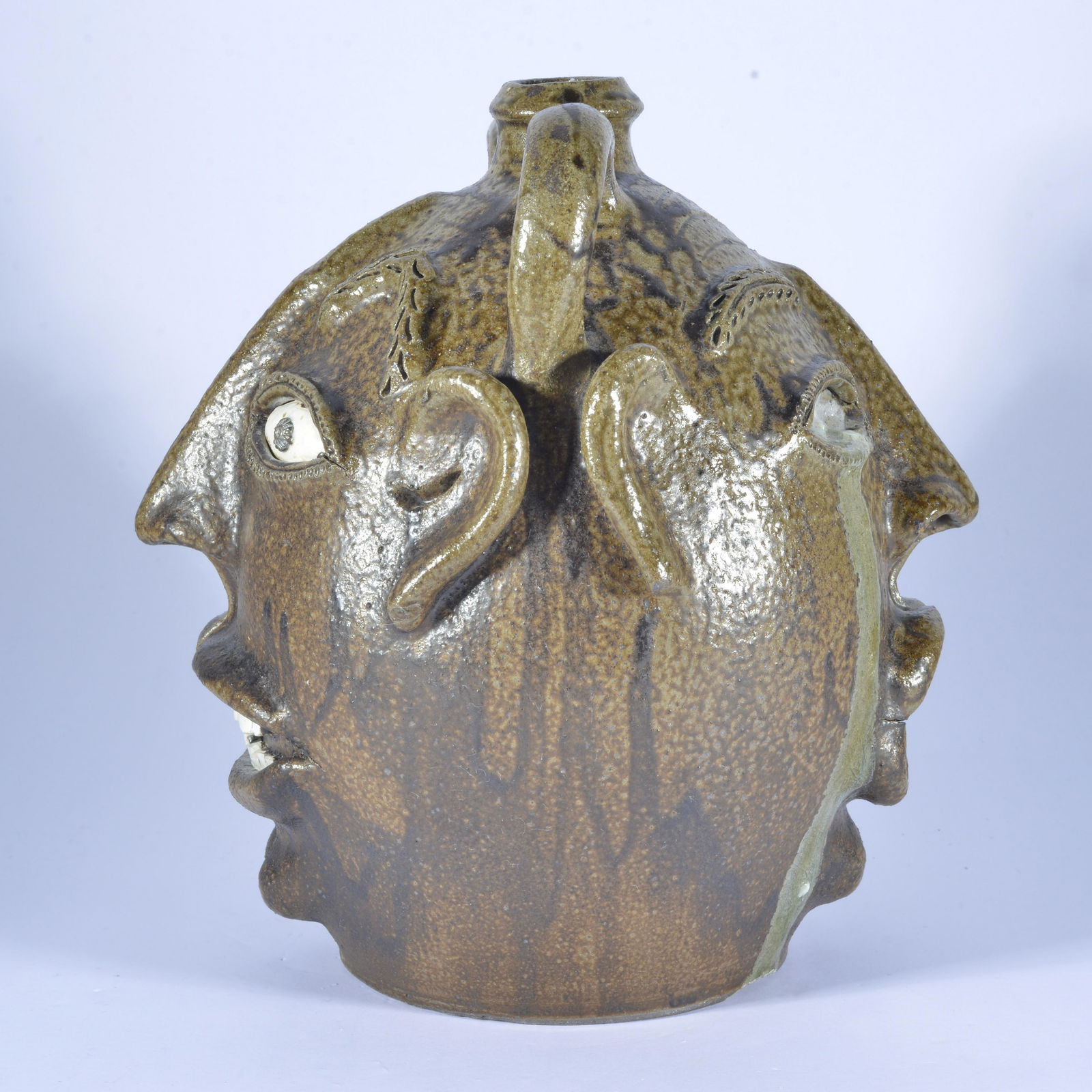 Billy Ray Hussey Double face jug (1 of 4)