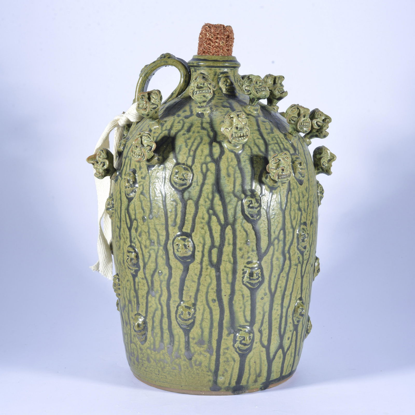 Stacy Lambert Whimsical Faces Jug (1 of 5)