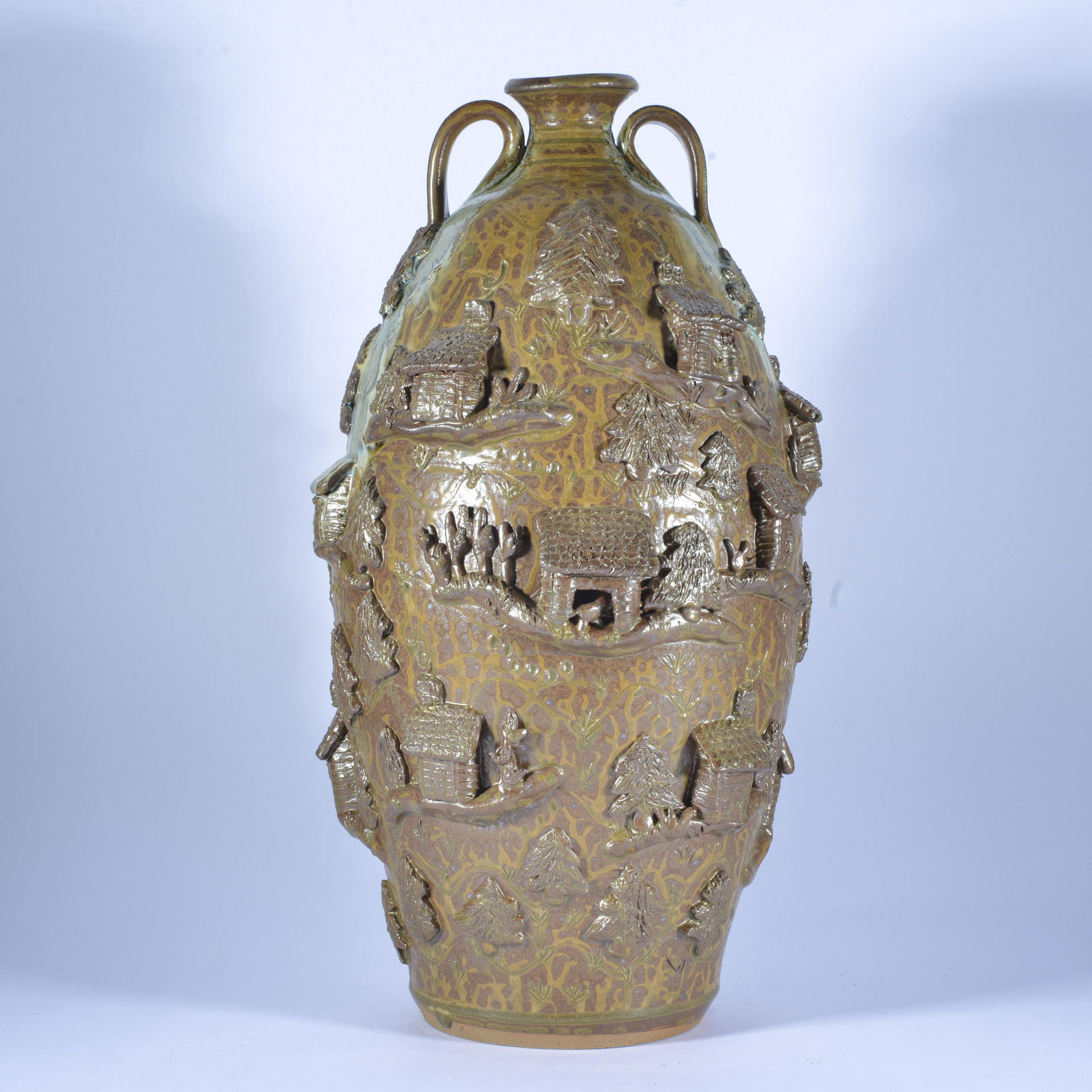 Kings Pottery Decorated Jug (1 of 5)