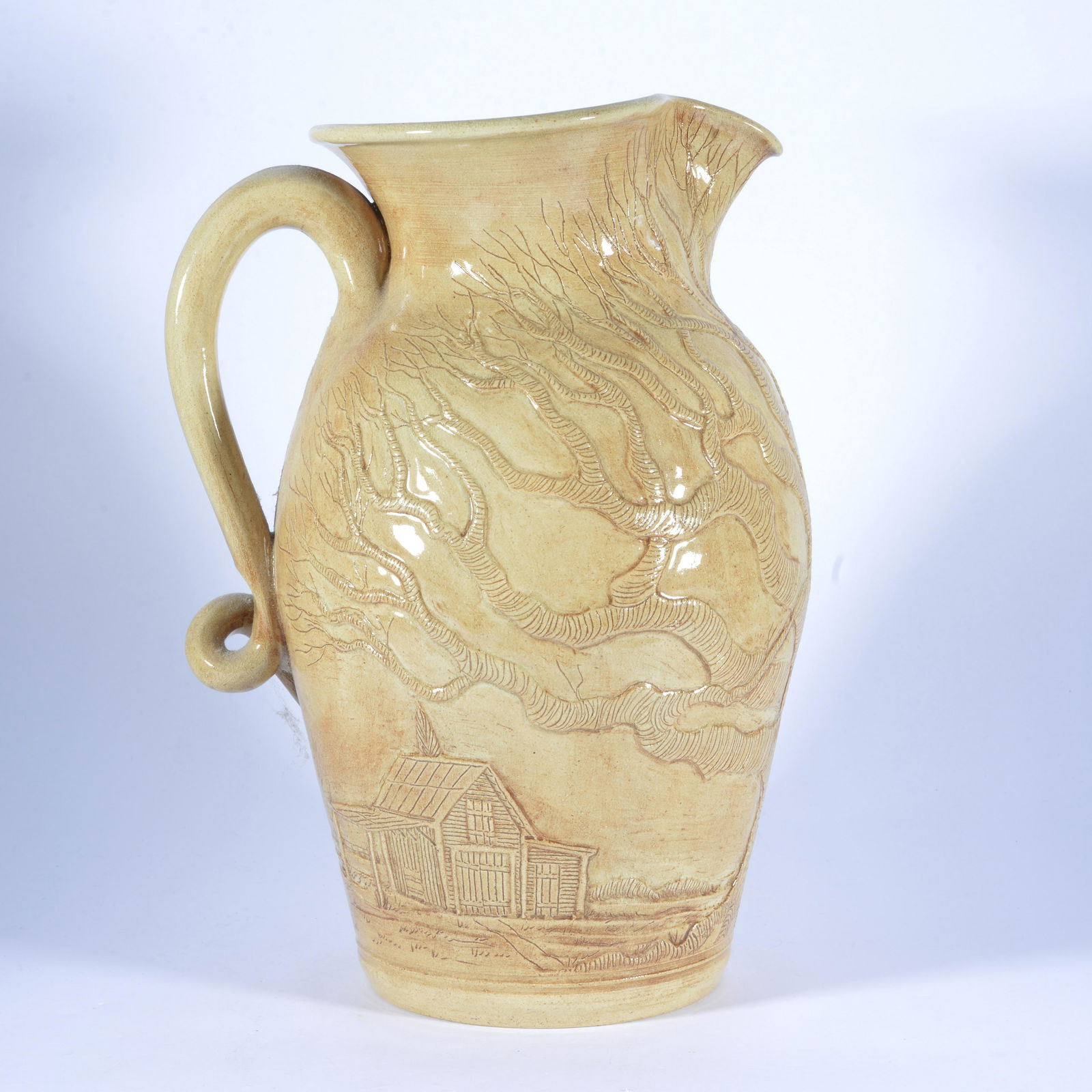 Winton & Rosa Eugene decorated Pitcher (1 of 5)
