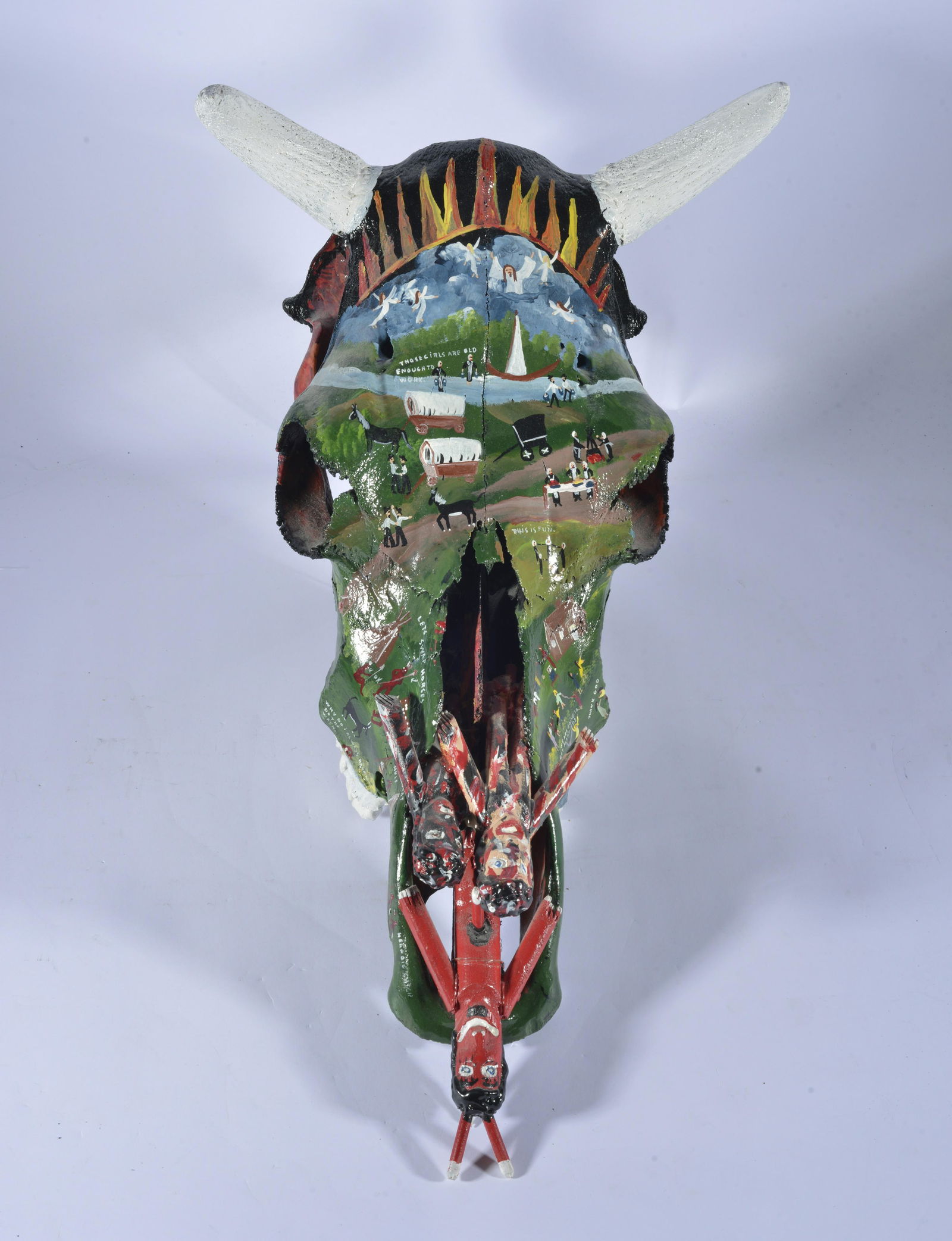 Jessie Cooper Devil Cow Head (1 of 3)