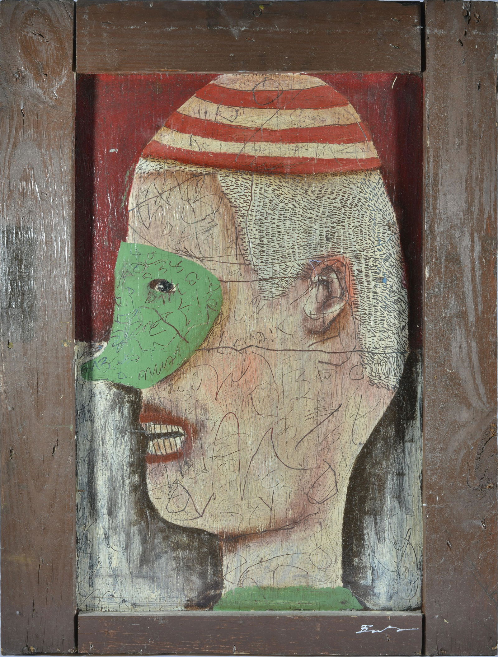 Michael L. Banks Painting (1 of 4)