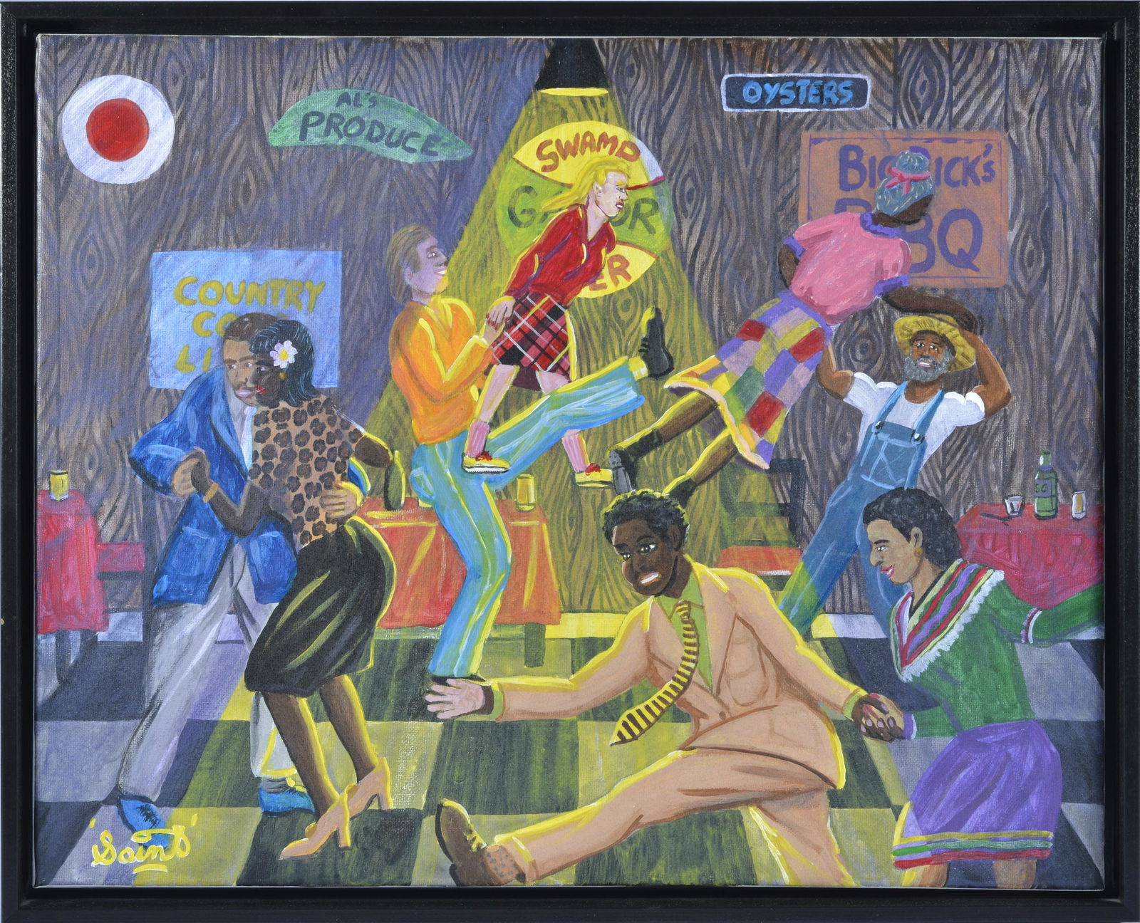 James St Clair (SAINT) Painting (1 of 4)