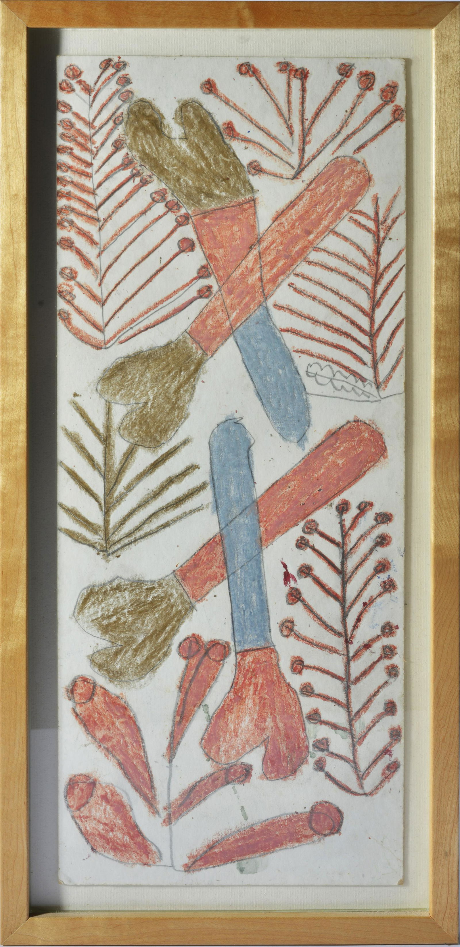 Leroy Person Folk Art Drawing (1 of 1)