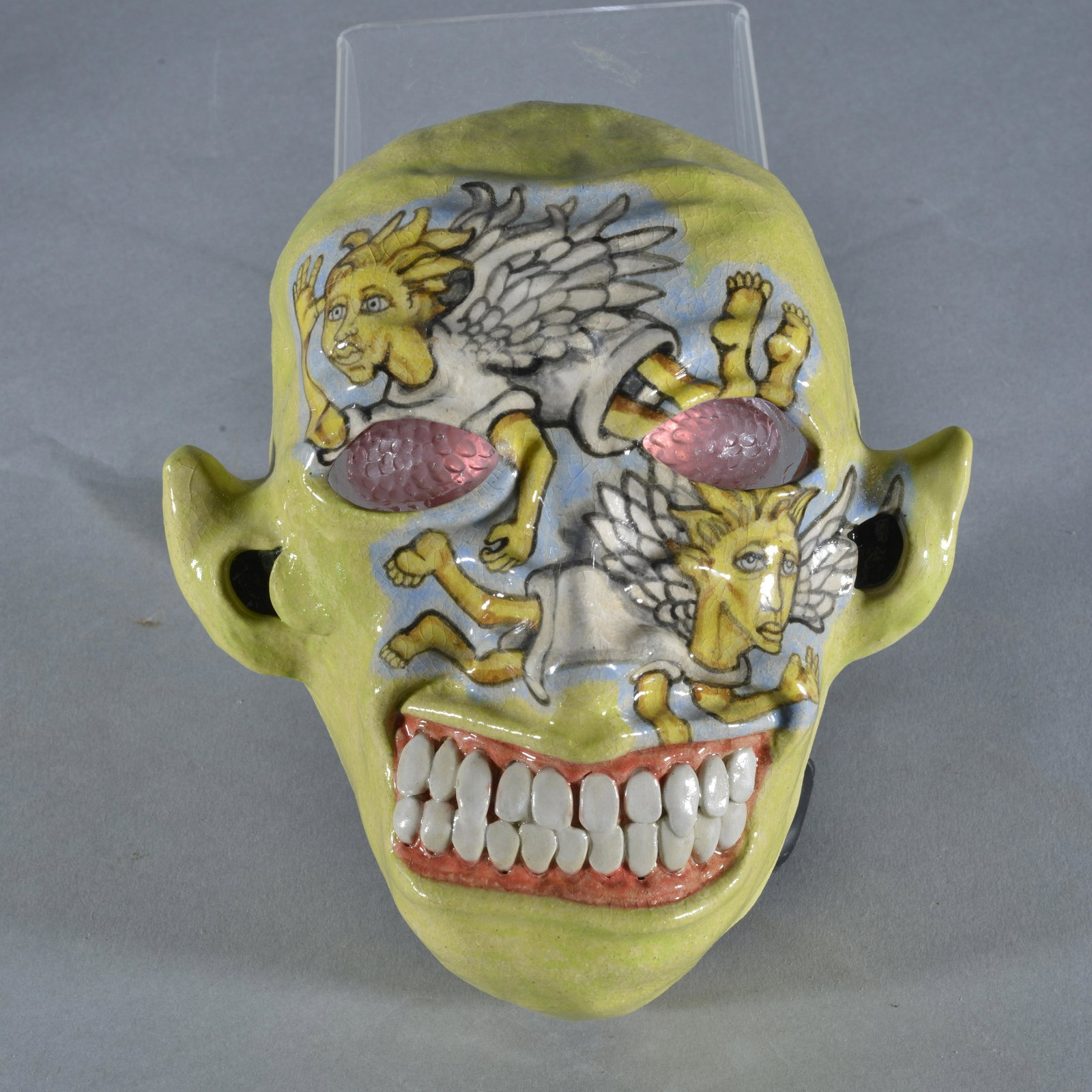 Stacy Lambert Pottery Lite Up Mask (1 of 2)