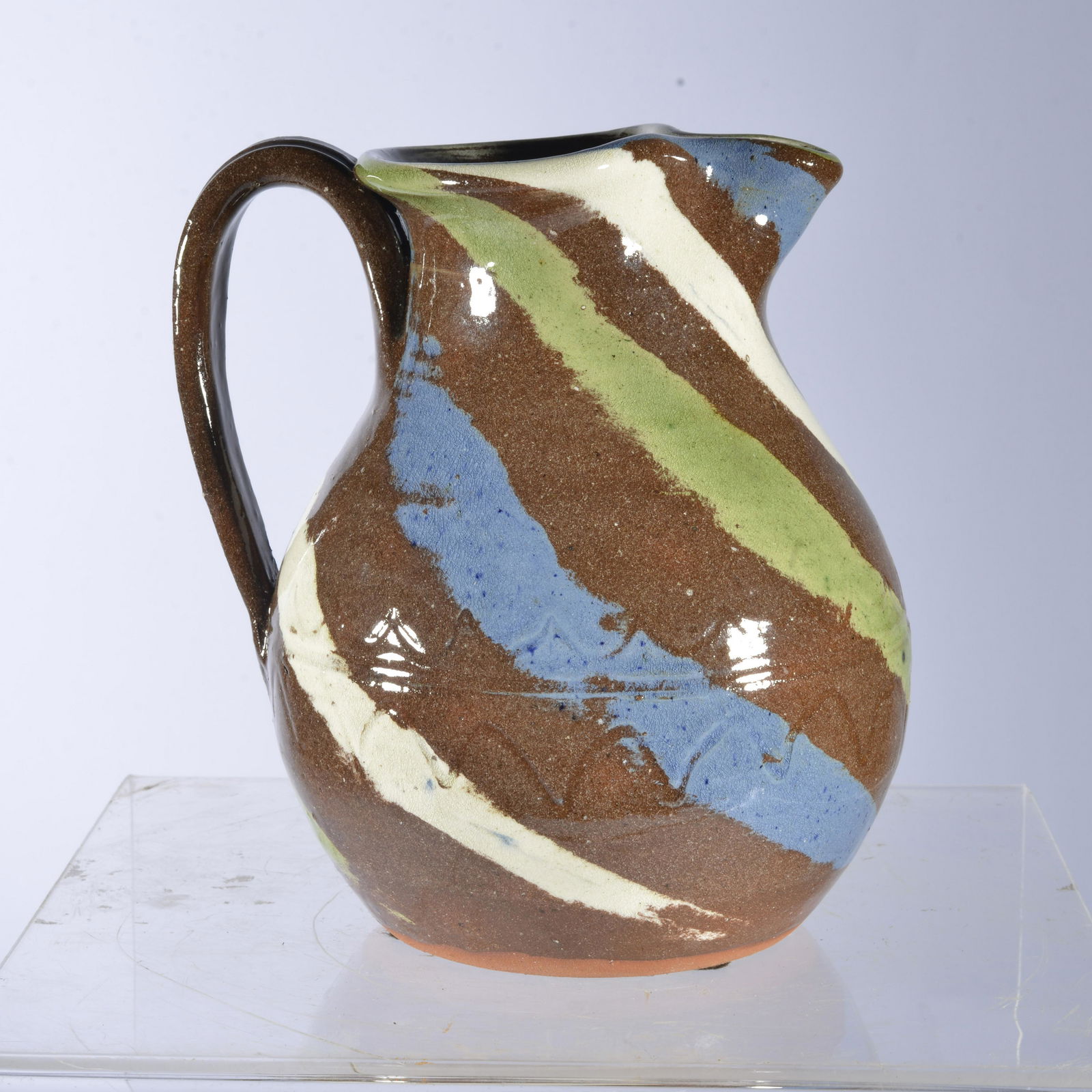JOE REINHARDT SPECIAL MADE 'SWEETHEART' SWIRL PITCHER (1 of 3)