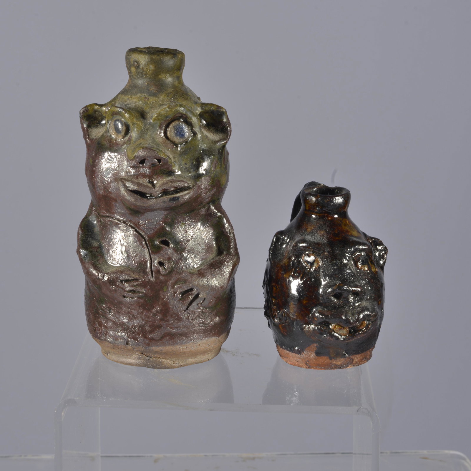 MARIE ROGERS MINI FACE BOTTLE FIGURAL & FACE JUG (1 of 3)
