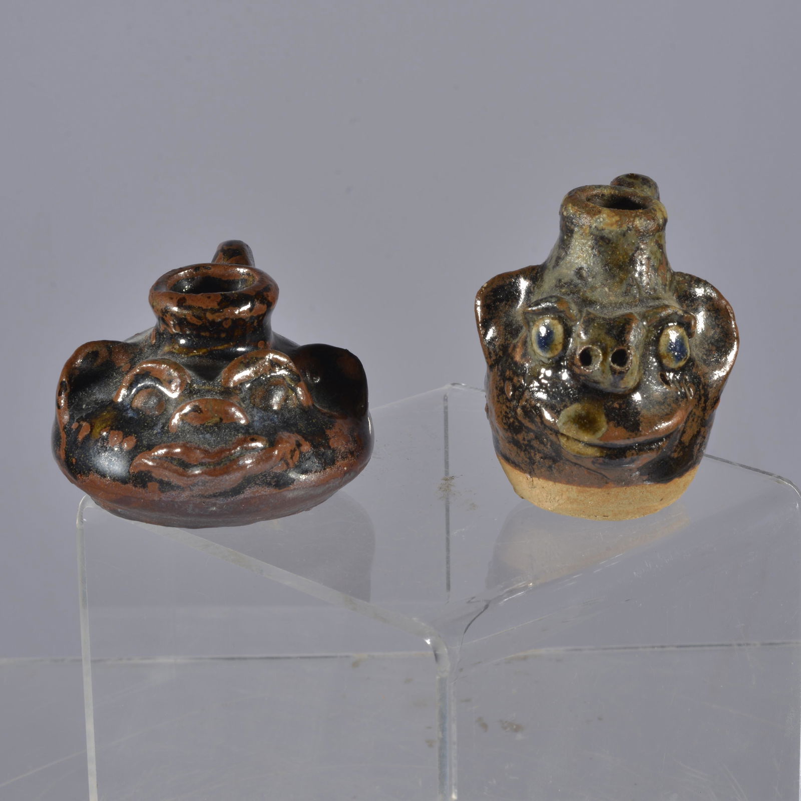 MARIE ROGERS MINI BUGGY FACE JUG & MINI FACE JUG (1 of 4)