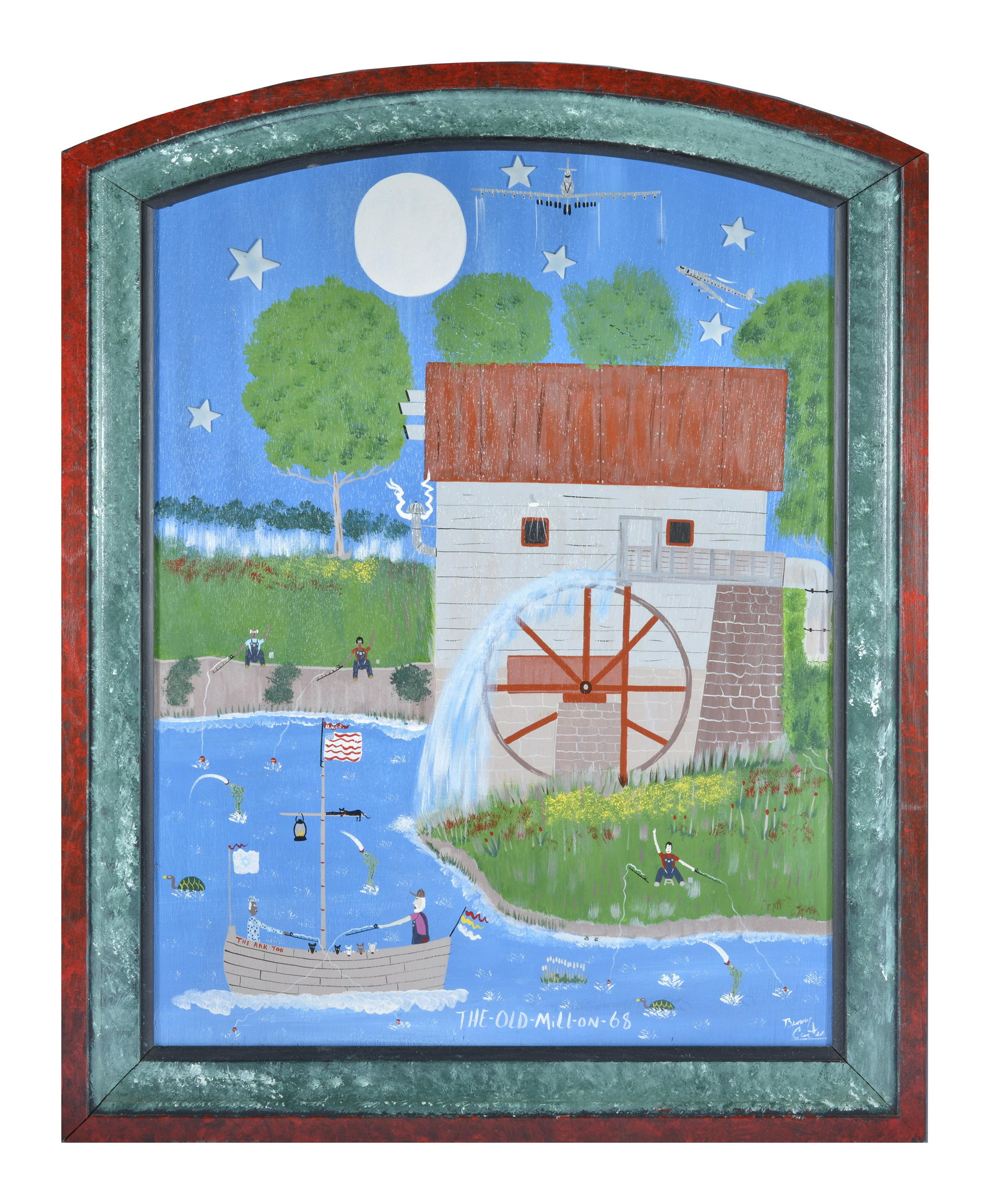 BENNY CARTER (1943 - 2014) MILL Painting (1 of 4)