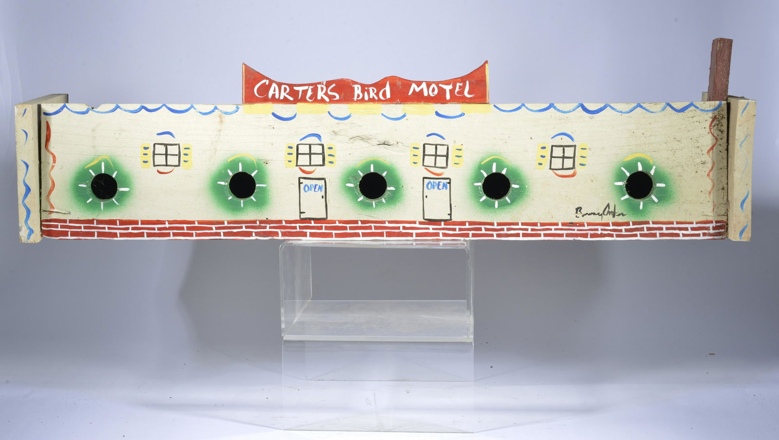 BENNY CARTER (1943 - 2014) bird house (1 of 3)