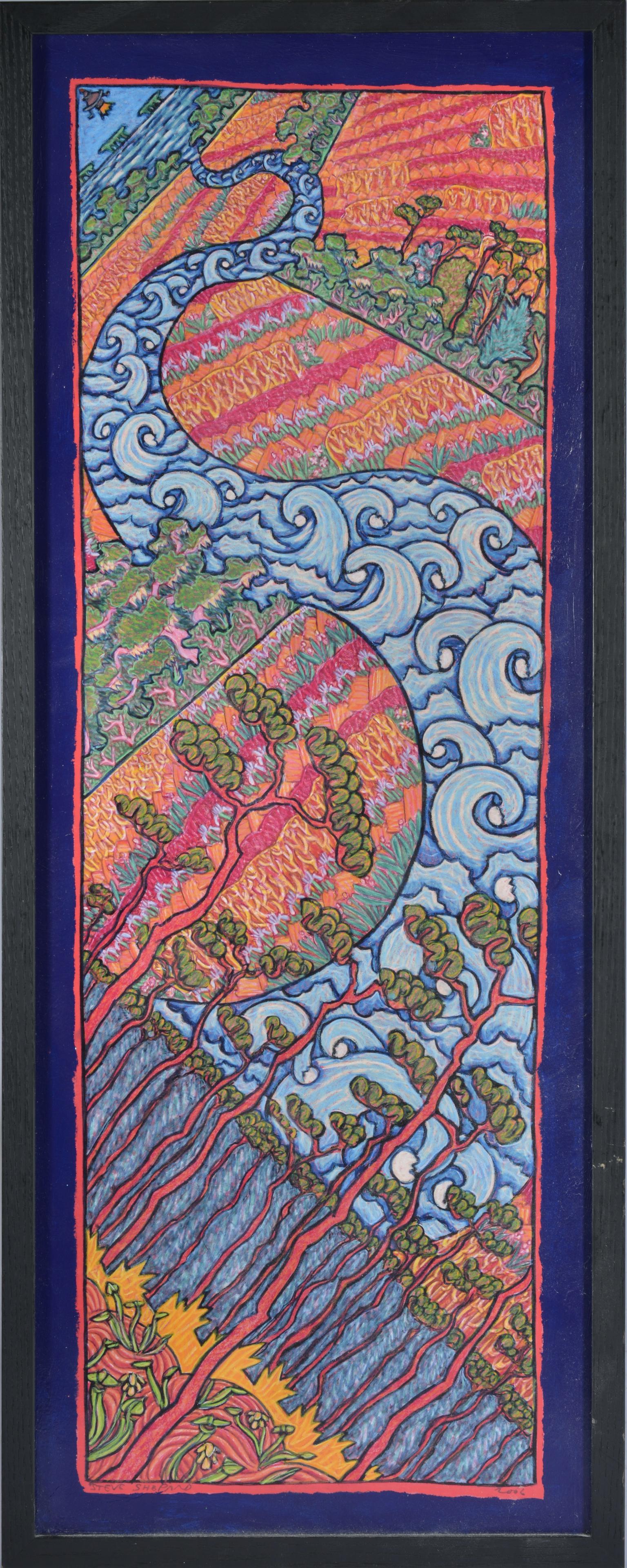 STEVE SHEPARD FOLK ART PAINTING (1 of 2)