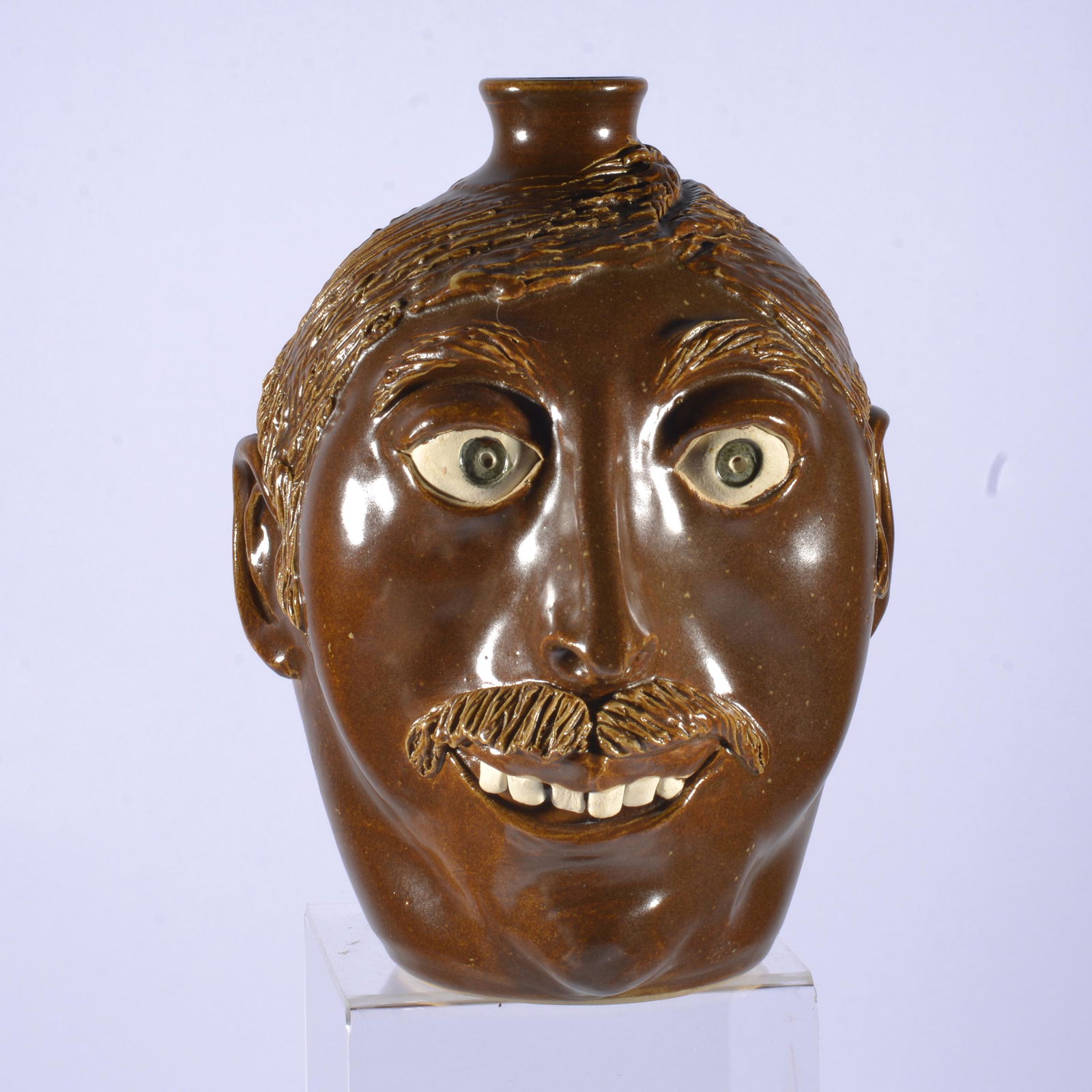 JR (RON) COOPER FACE JUG (1 of 5)