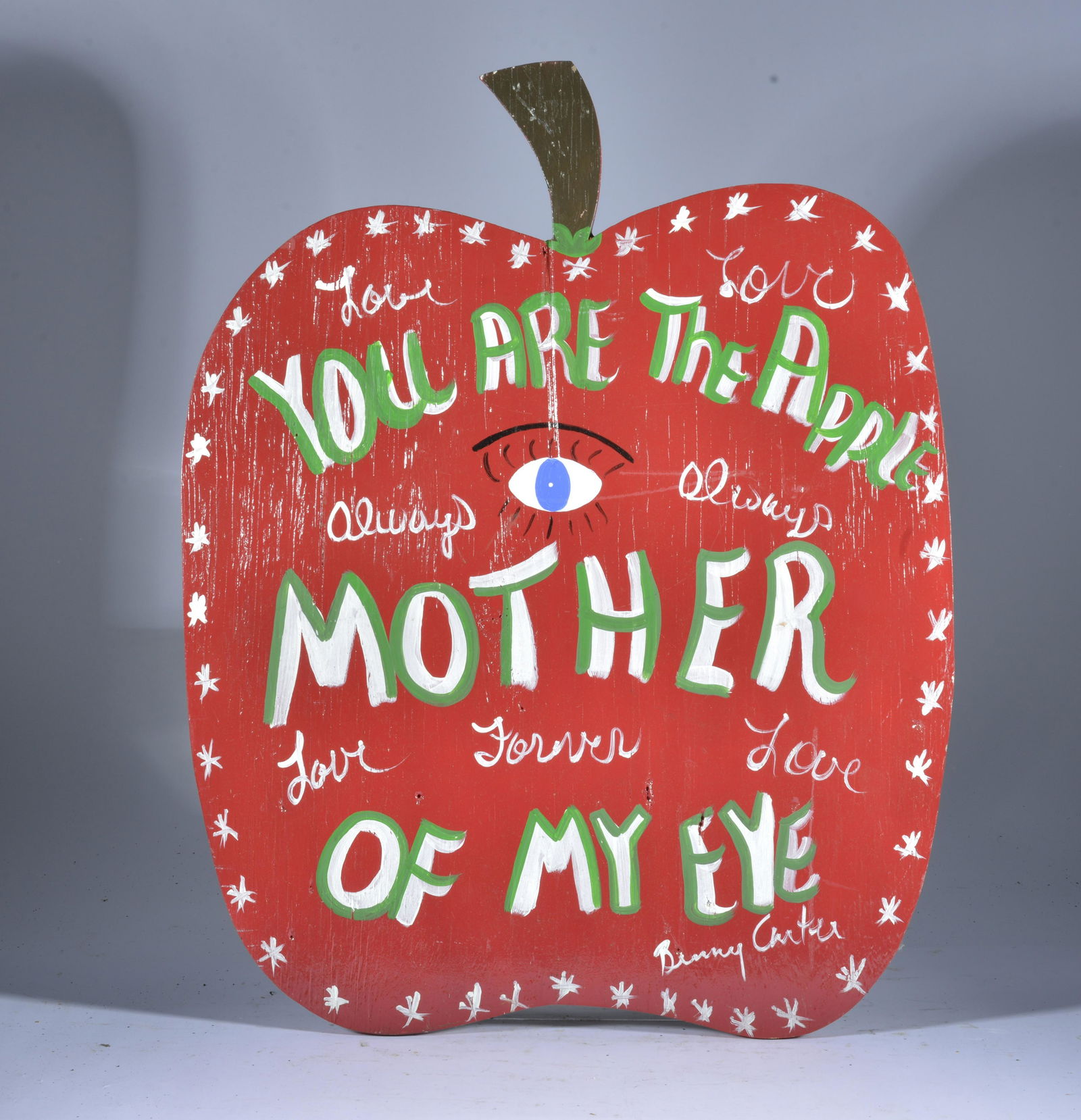 BENNY CARTER (1943 - 2014) red apple (1 of 2)