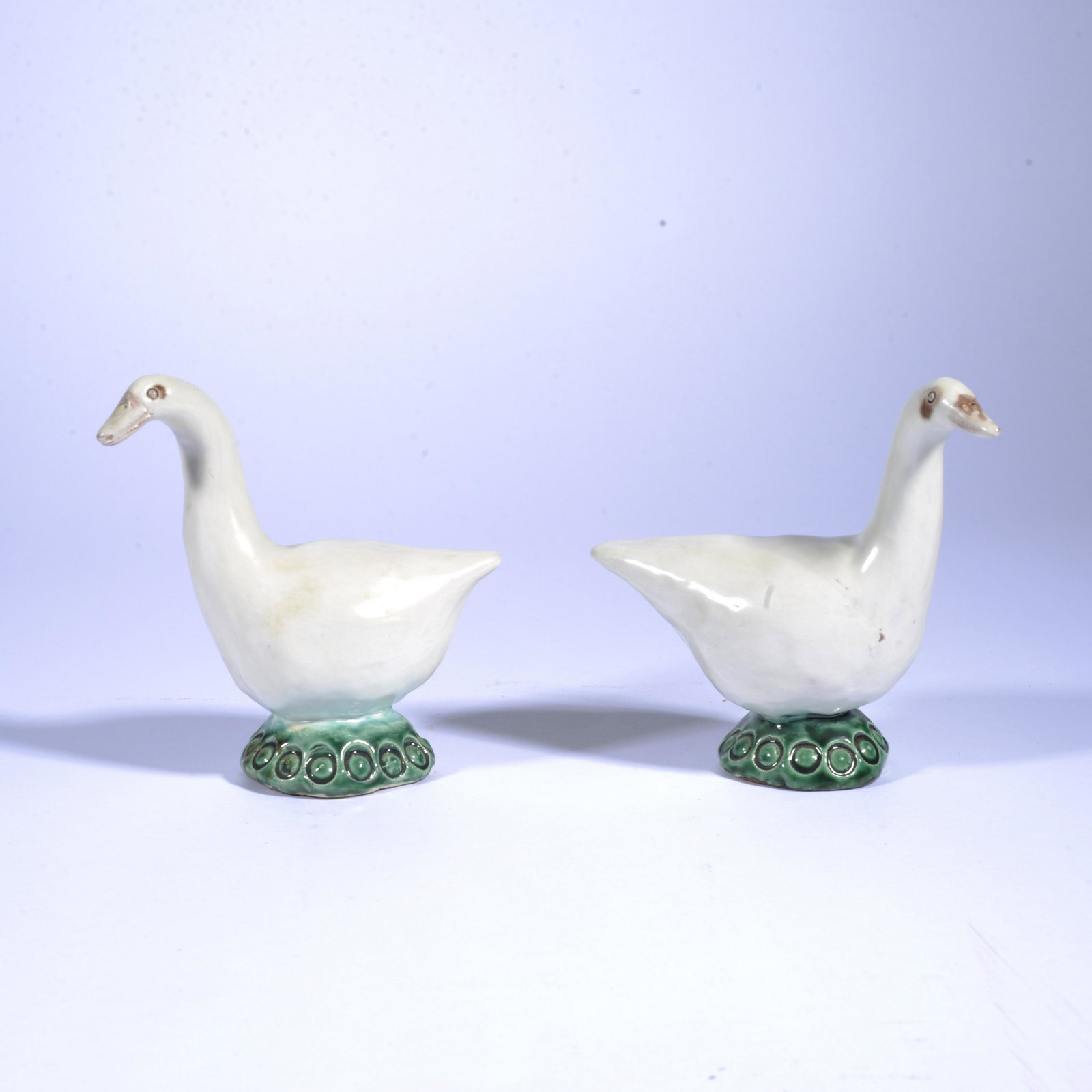 JAMES NYESTE POTTERY FIGURALS (2 DUCKS) (1 of 2)