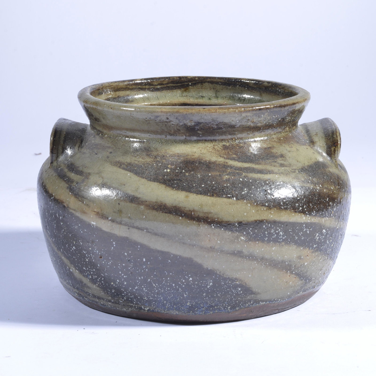 REINHARDT BROS. SWIRL BEAN POT (1 of 4)
