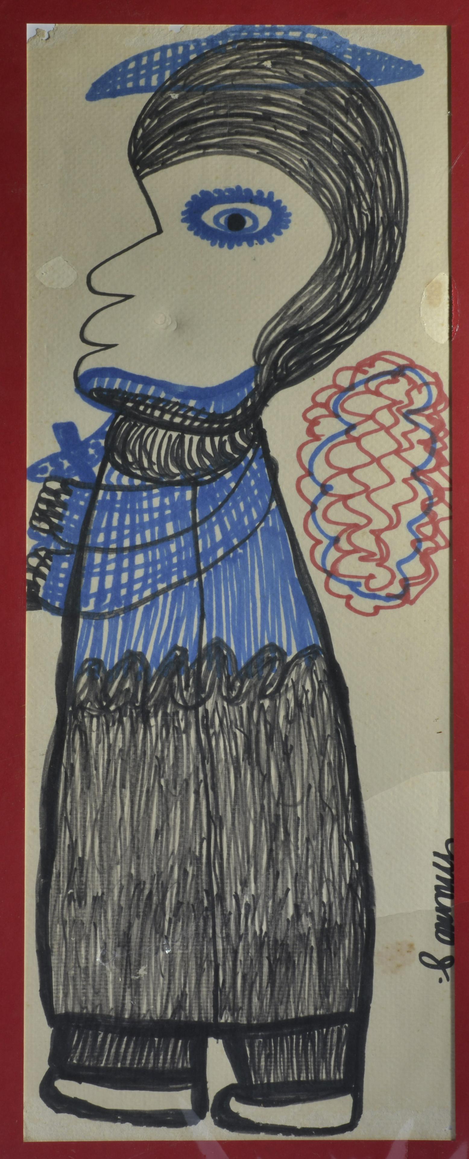 AURELIA "MAMA" JOHNSON FOLK ART (1 of 1)