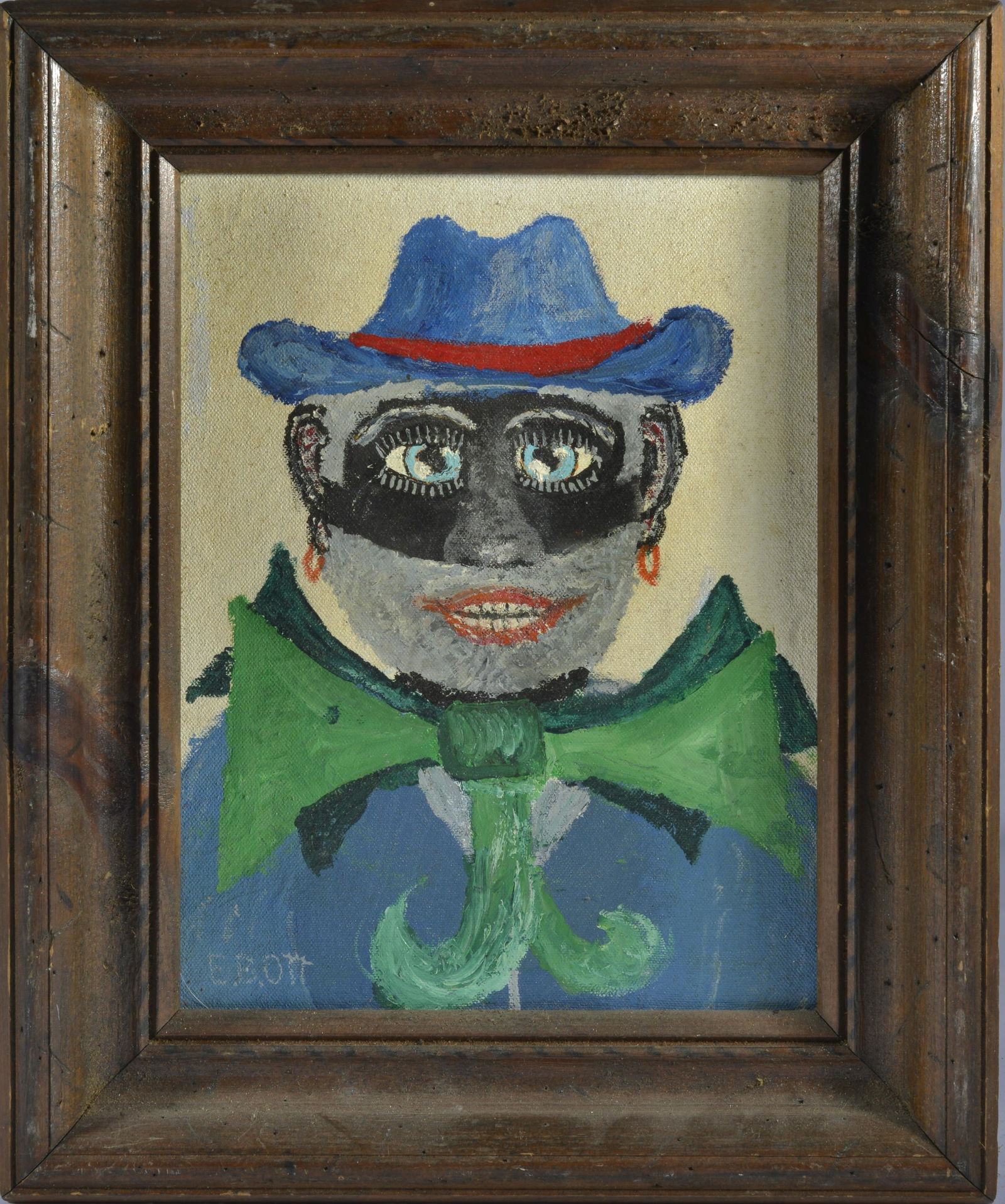 EDWARD B OTT (1914 - 1997) cowboy clown (1 of 1)