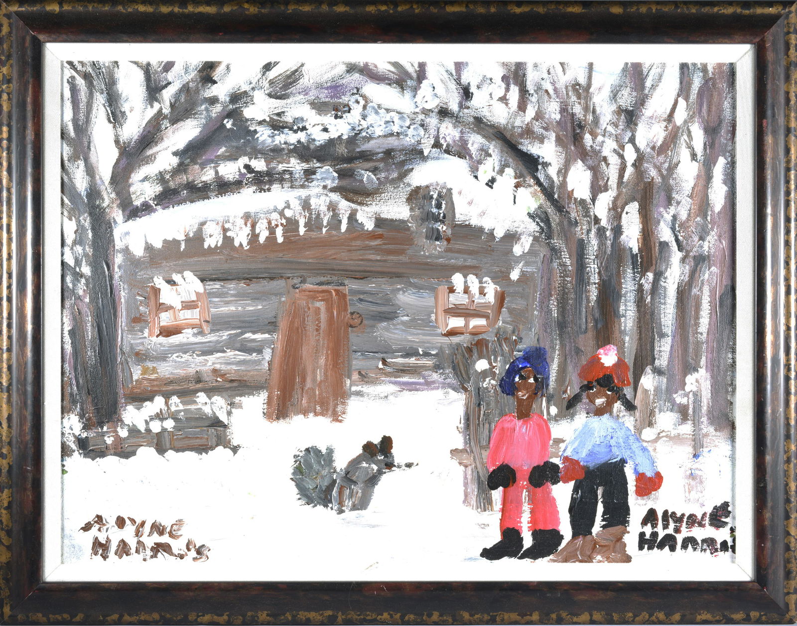 ALYNE HARRIS PAINTING (1 of 2)