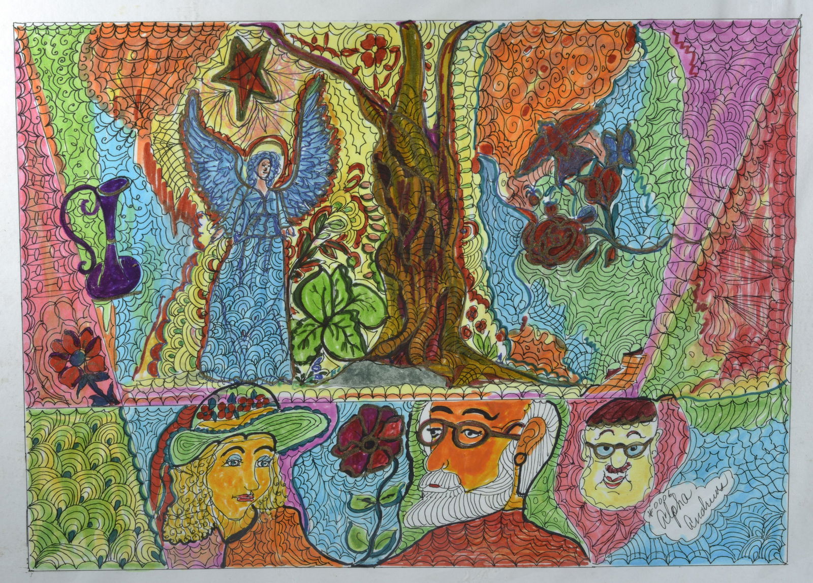 ALPHA ANDREWS FOLK ART (1 of 1)