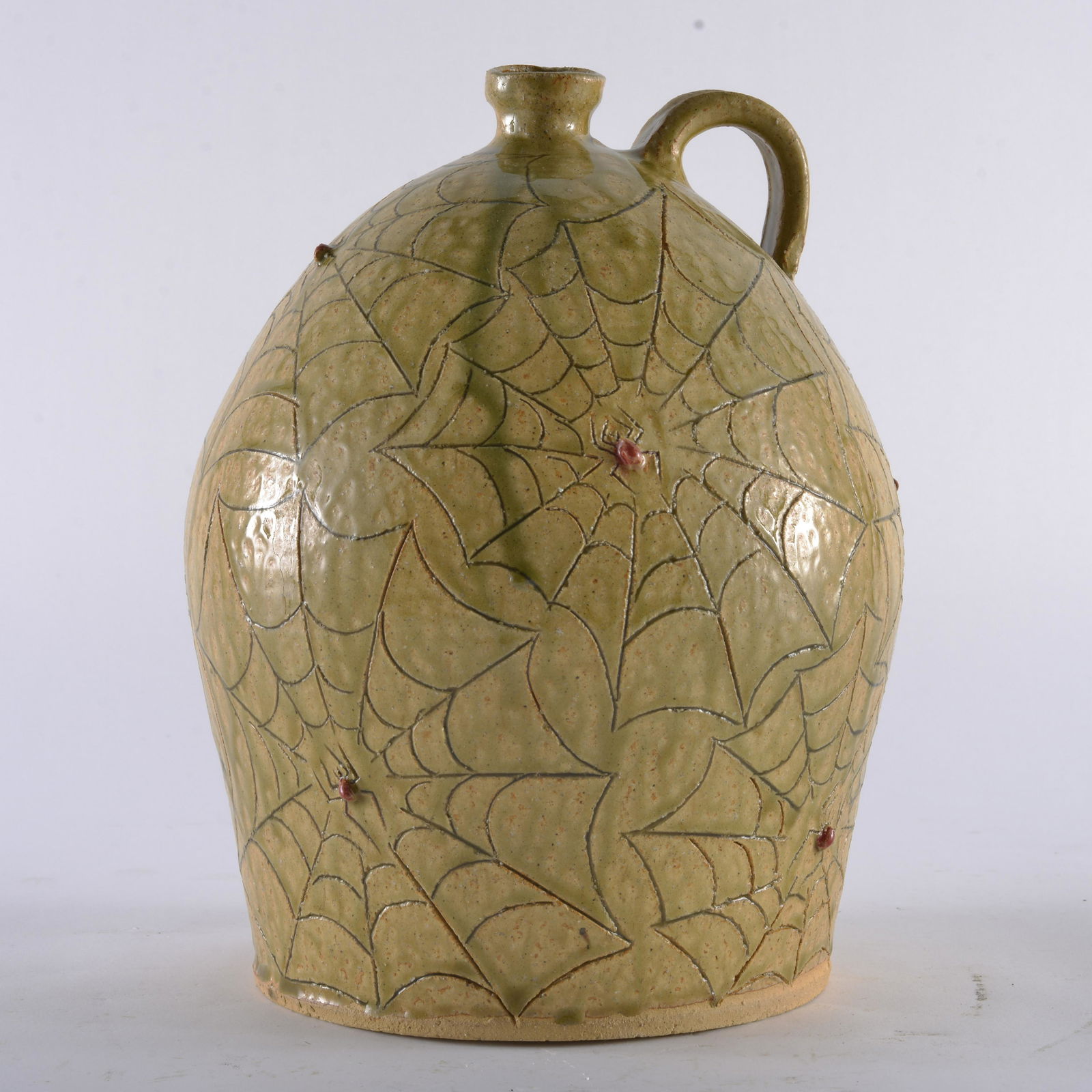 MARVIN BAILEY SPIDERWEB JUG (1 of 3)