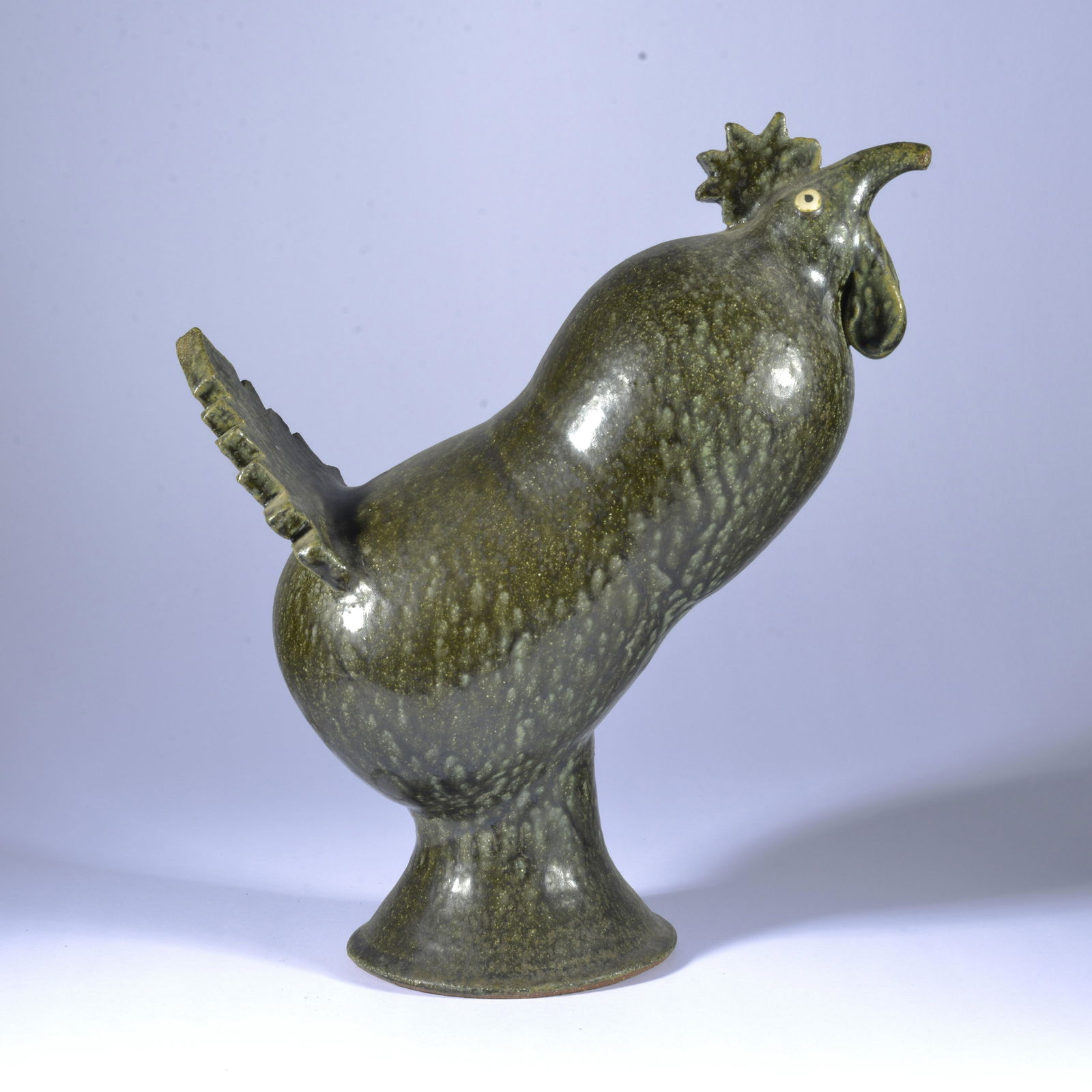 SID LUCK POTTERY ROOSTER (1 of 4)