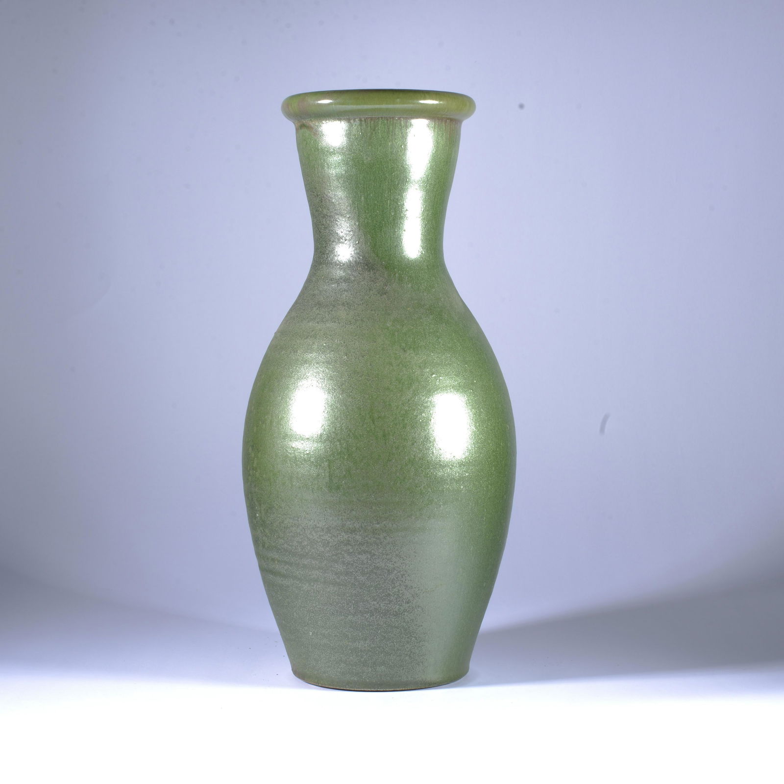 DAVIN & SUSAN BUTTERFIELD POTTERY VASE FLOYD VA & ULSTER PARK NY (1 of 3)