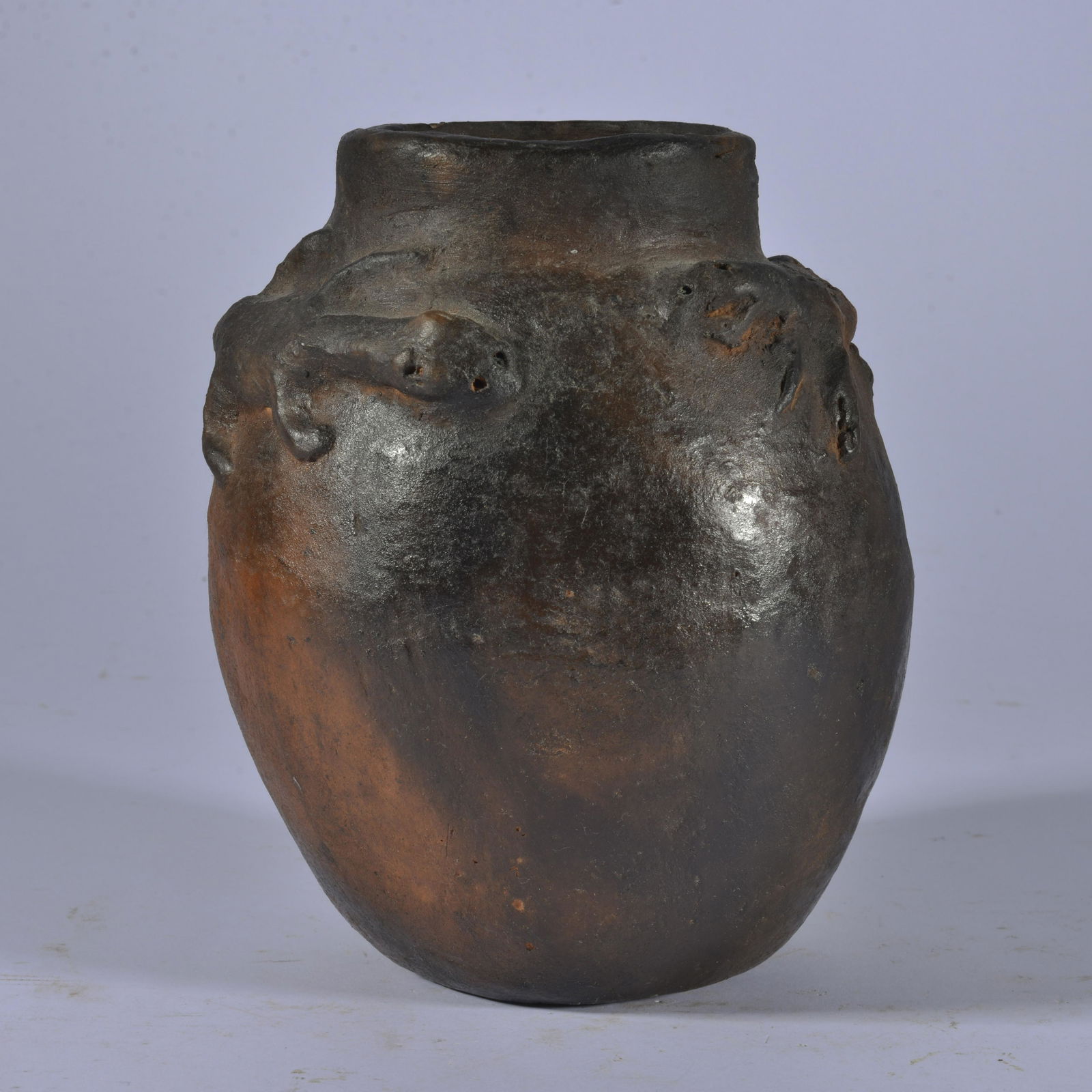 GEORGIA BLIZZARD (1919 2002) POTTERY 'LEAPING LIZARD' VASE MARION VASE (1 of 4)