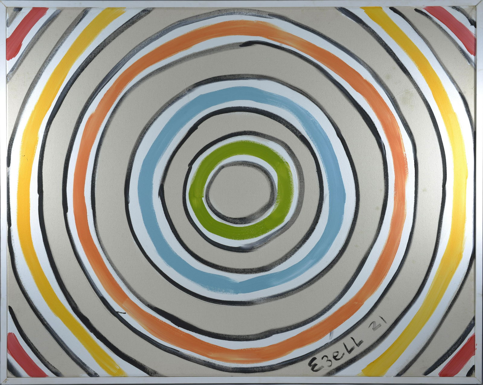 SAM EZELL FOLK ART PAINTING (1 of 4)