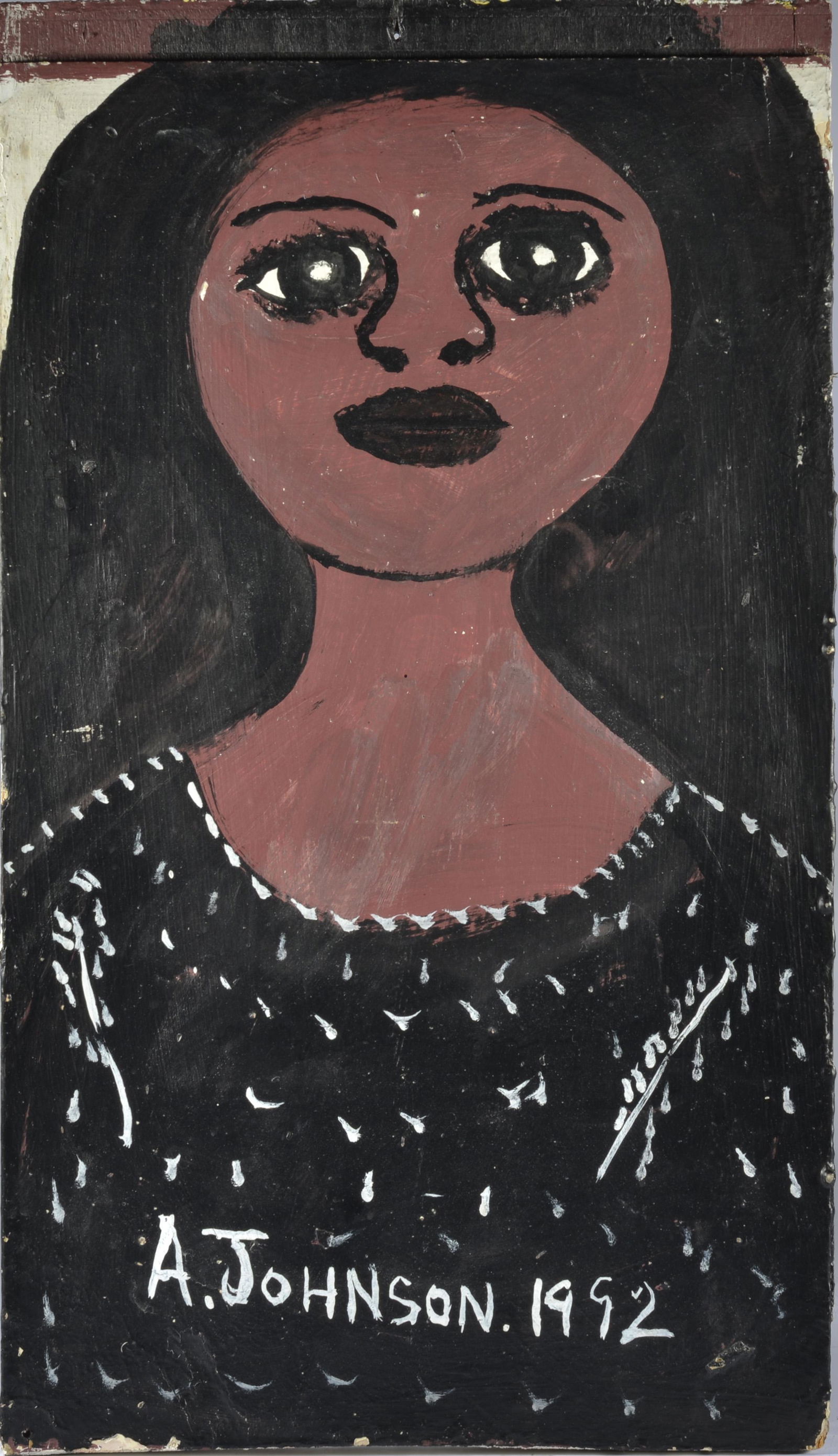 ANDERSON JOHNSON FOLK ART PAINTING (1 of 5)