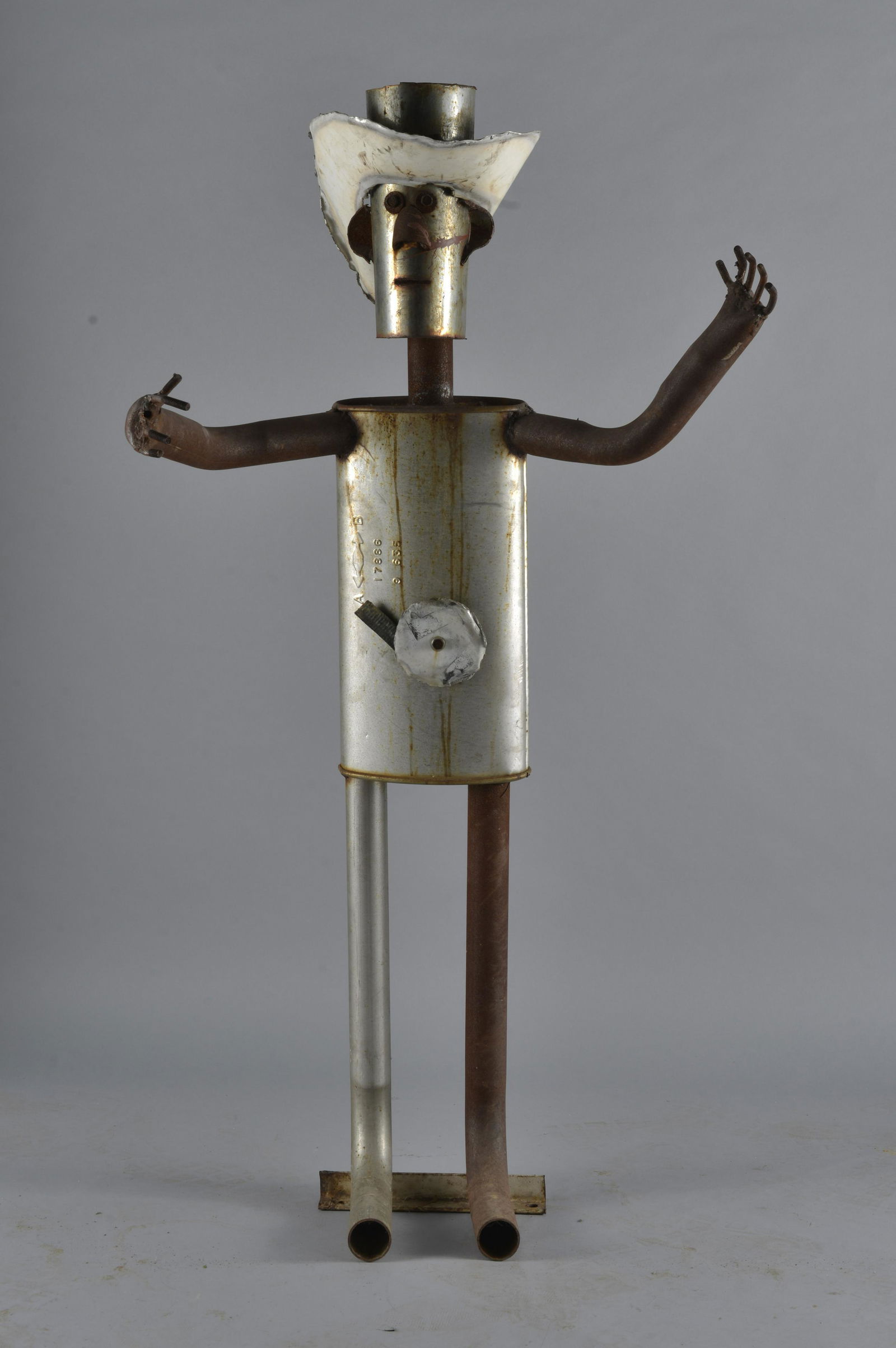 ENVIRONMENTAL FOLK ART COWBOY (1 of 3)