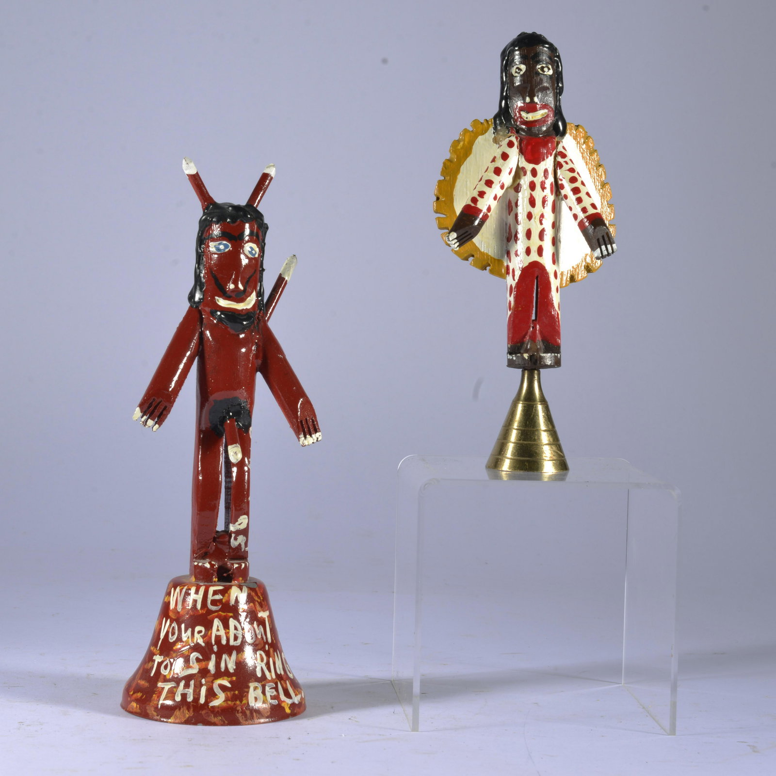 RONALD COOPER FOLK ART BELLS (1 of 2)